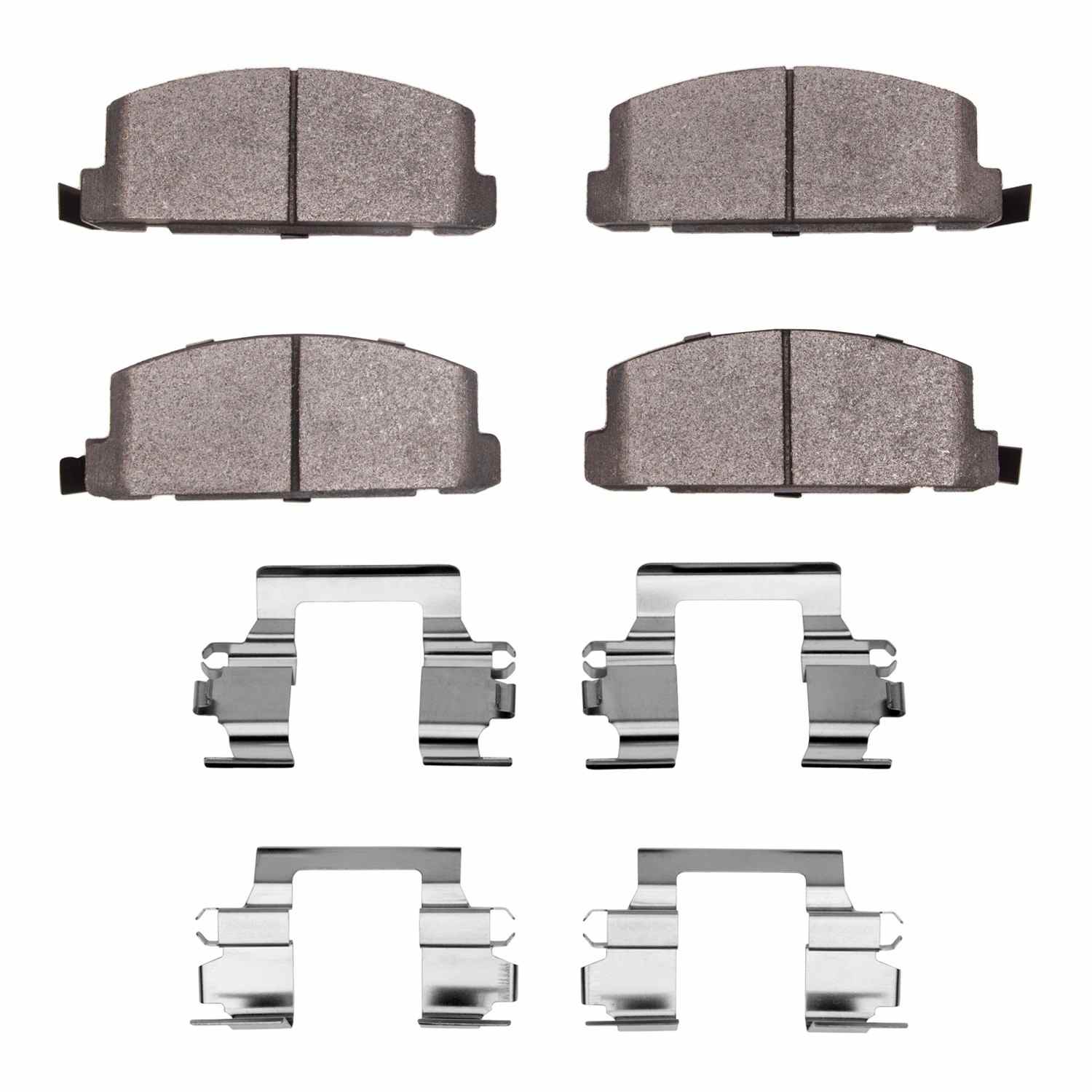 R1 Concepts 86-86 Isuzu Trooper Front Semi Met Pads & Hardware Kit