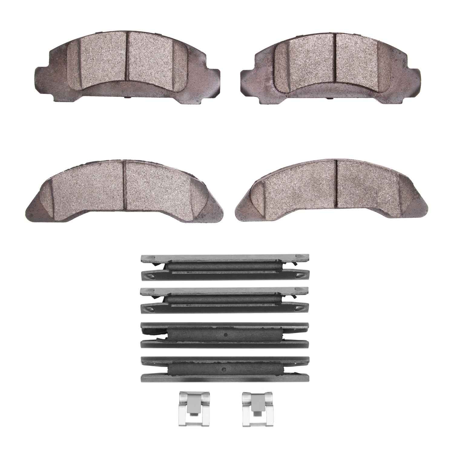 R1 Concepts 86-87 Ford AEROSTAR Front Optimum OE Pads & Hardware Kit