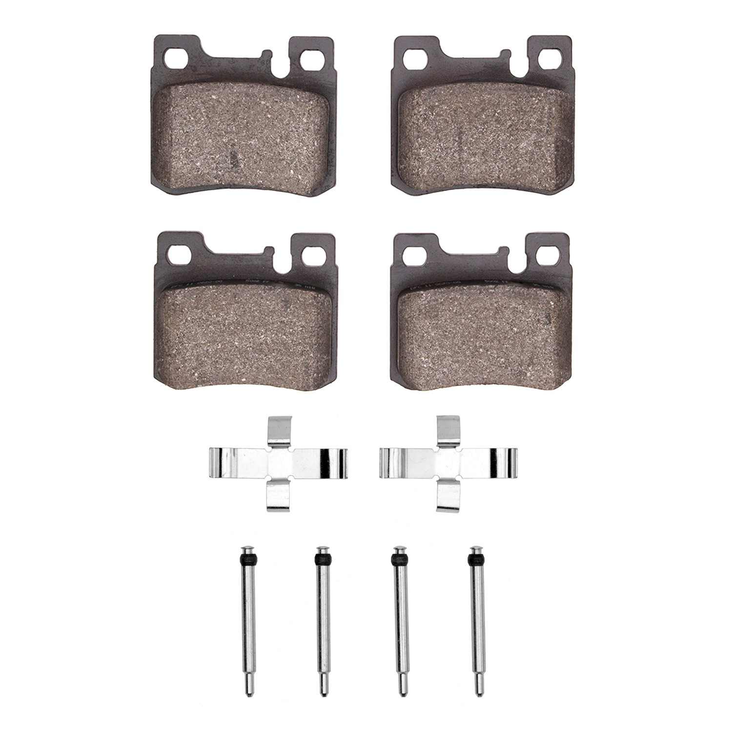 R1 Concepts 86-95 Mercedes-Benz 190E Rear Ceramic Pads & Hardware Kit
