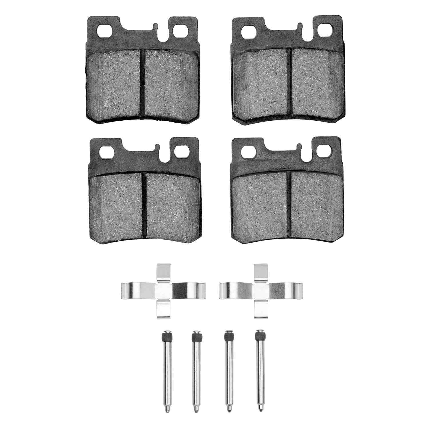 R1 Concepts 87-00 Mercedes-Benz C280 Rear Optimum OE Pads & Hardware Kit