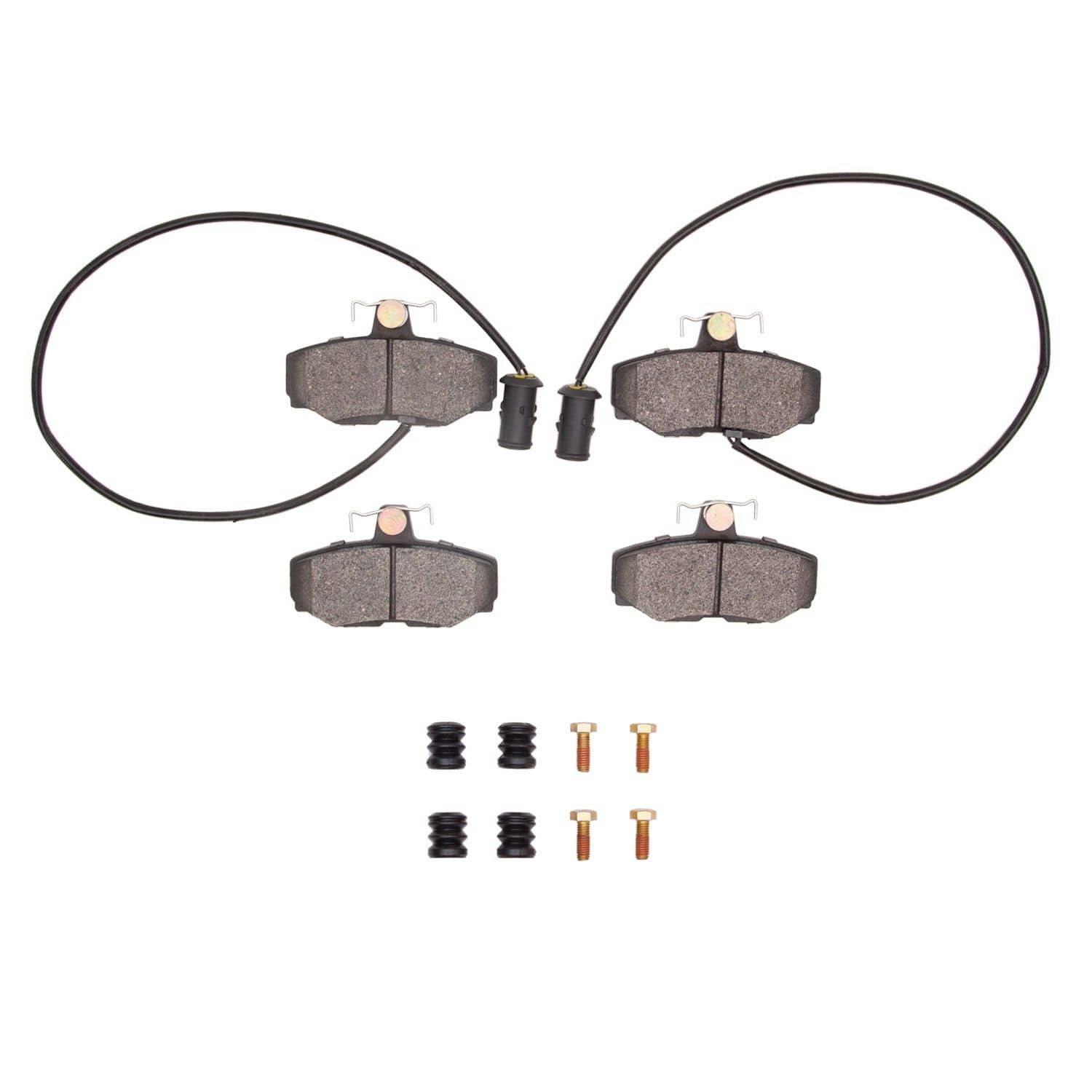 R1 Concepts 87-87 Jaguar XJ12 Rear Semi Met Pads & Hardware Kit