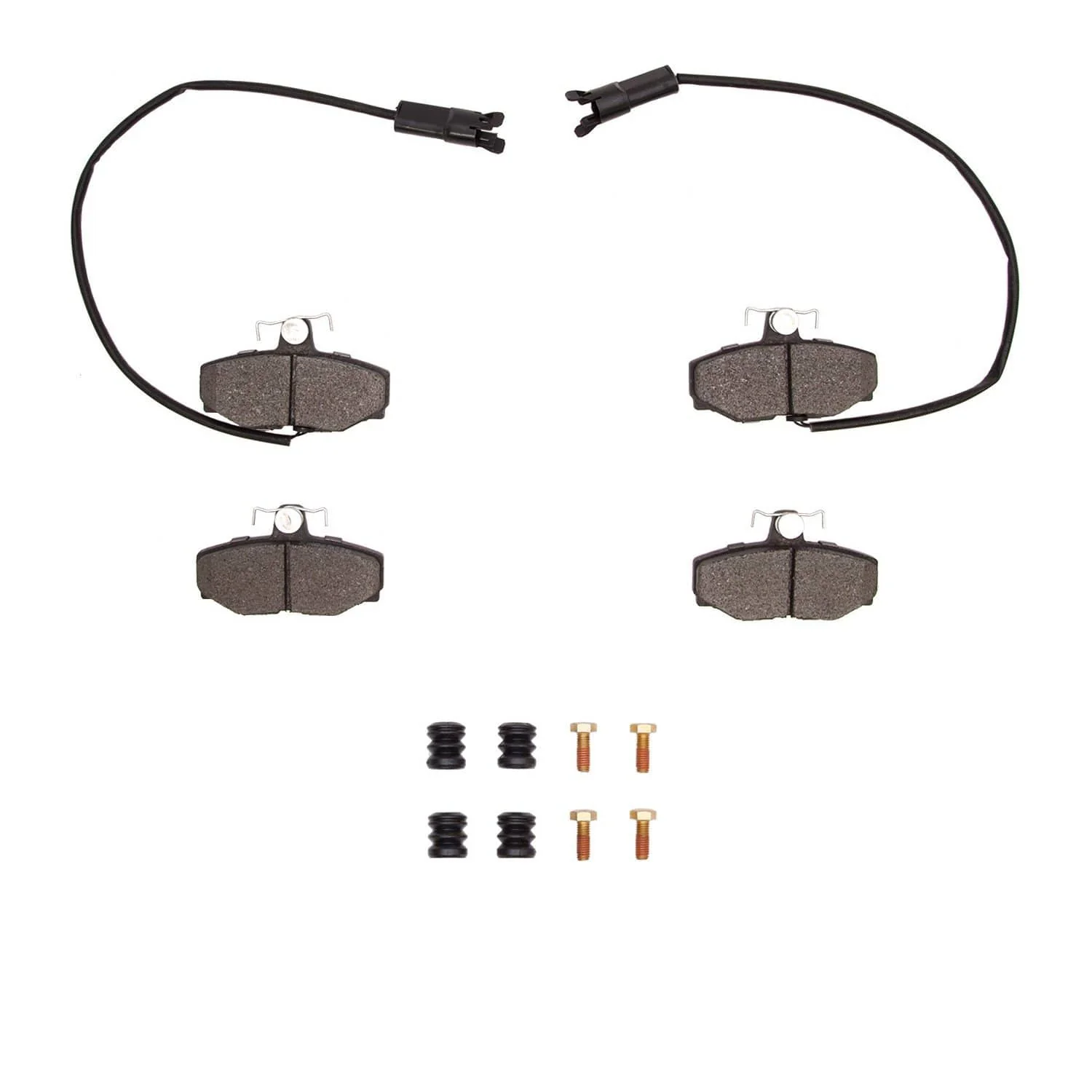 R1 Concepts 87-89 Jaguar XJ12 Rear Semi Met Pads & Hardware Kit