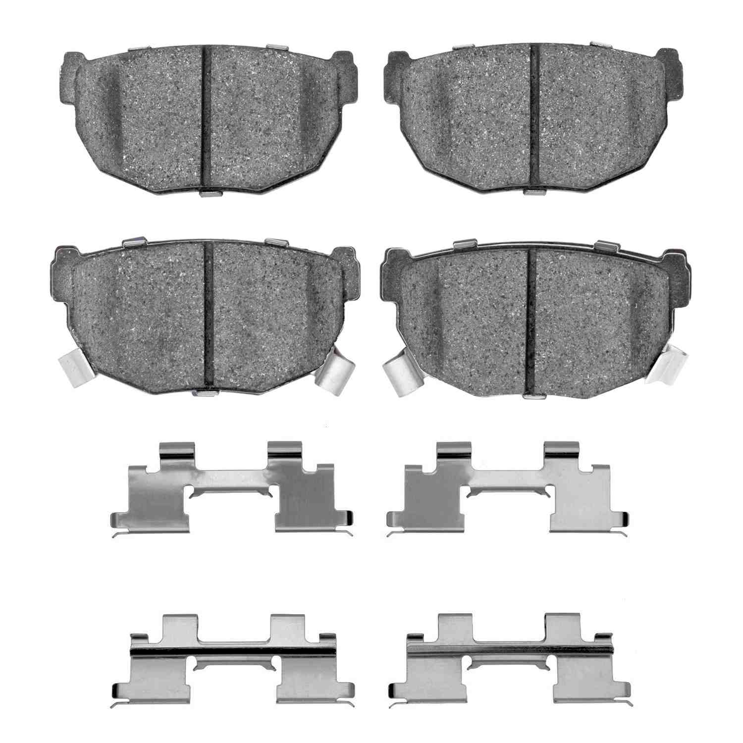 R1 Concepts 87-89 Nissan 300ZX Rear Ceramic Pads & Hardware Kit