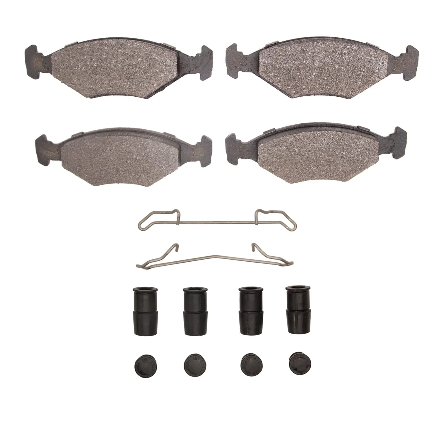 R1 Concepts 87-93 Volkswagen Fox Front Optimum OE Pads & Hardware Kit