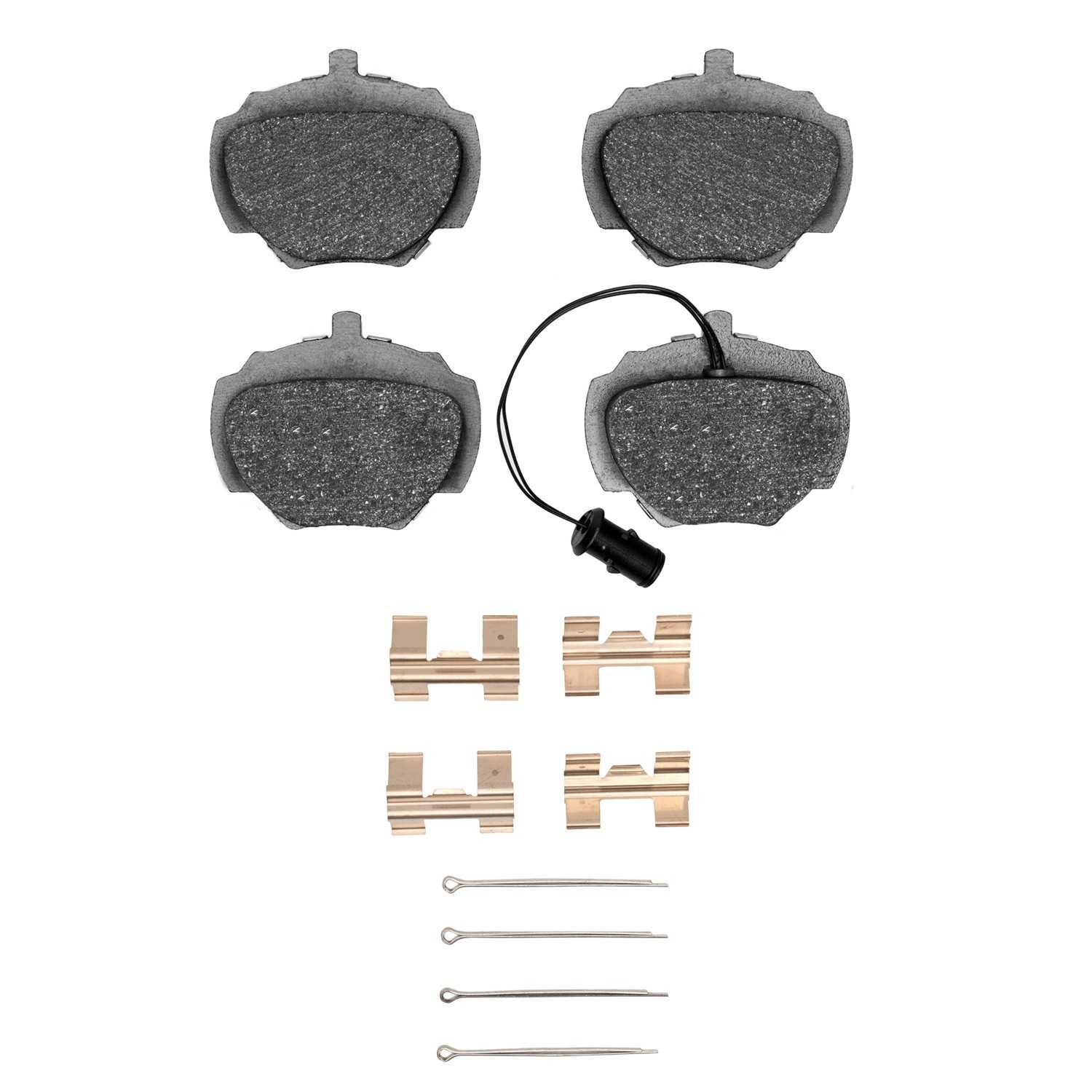 R1 Concepts 87-95 Land Rover Range Rover Rear Semi Met Pads & Hardware Kit