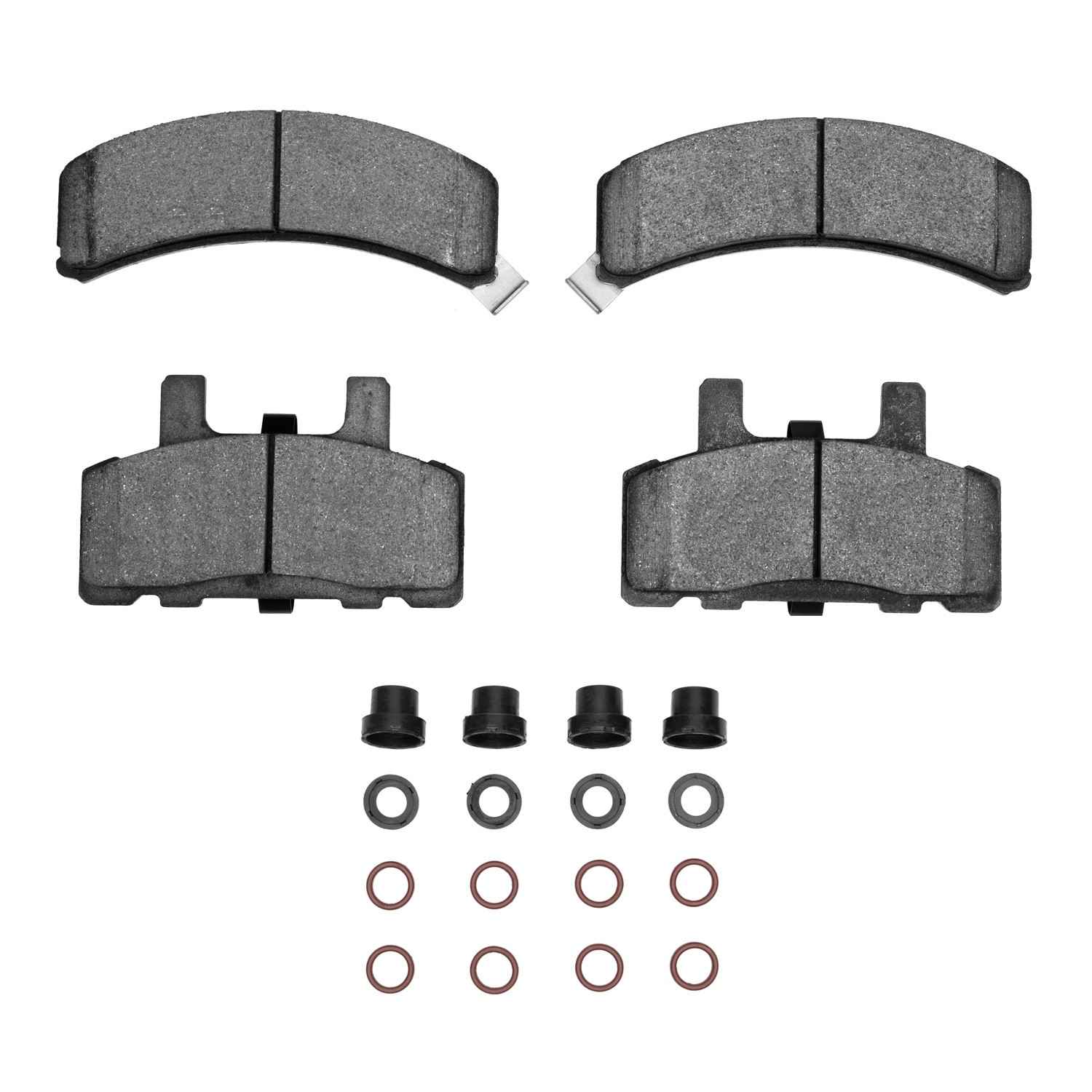 R1 Concepts 88-02 Cadillac Escalade Front Performance Off-Road/Tow Brake Brake Pads & Hardware Kit