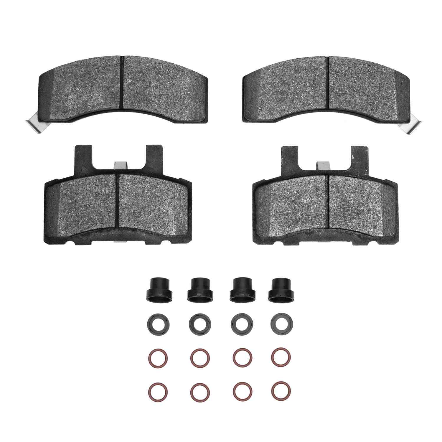 R1 Concepts 88-02 Chevrolet K1500 Suburban Front Super Duty Pads & Hardware Kit