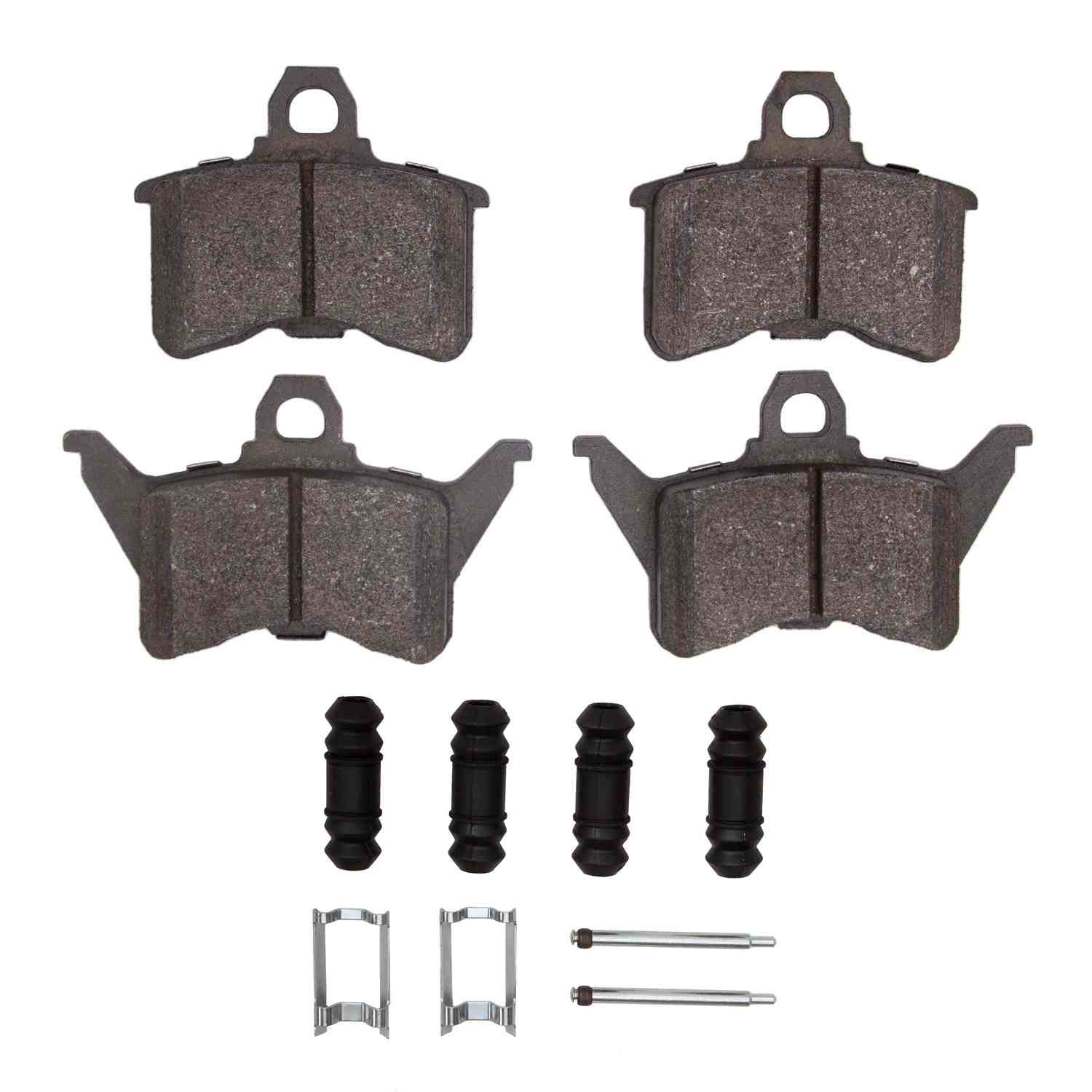 R1 Concepts 88-90 Dodge Dynasty Rear Ceramic Brake Pads and Hardware Kit