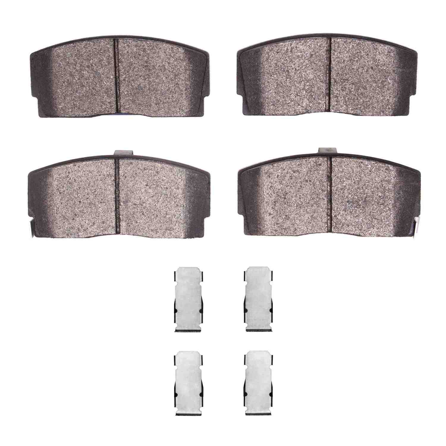 R1 Concepts 88-92 Daihatsu Charade Front Ceramic Brake Pads and Hardware Kit