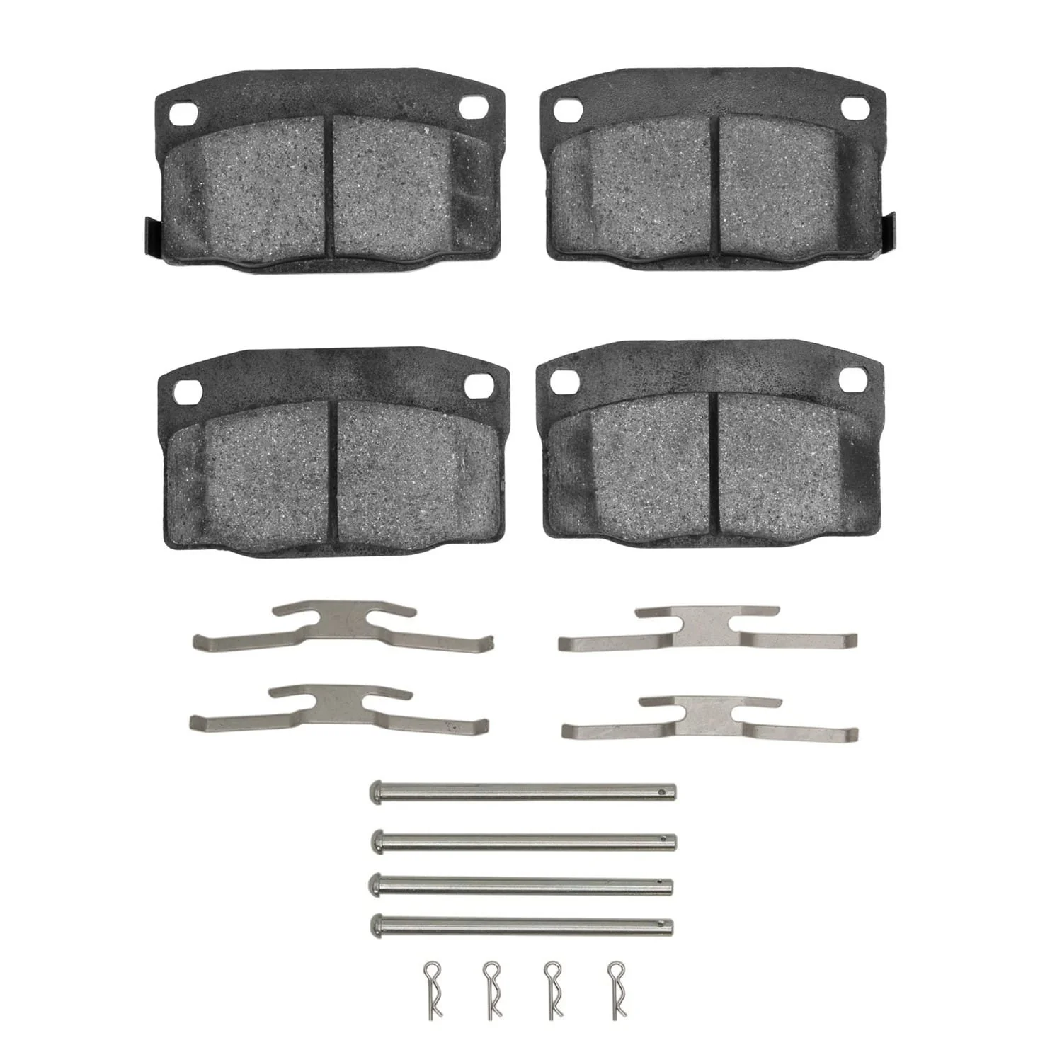 R1 Concepts 88-93 Pontiac LeMans Front Semi Met Pads & Hardware Kit