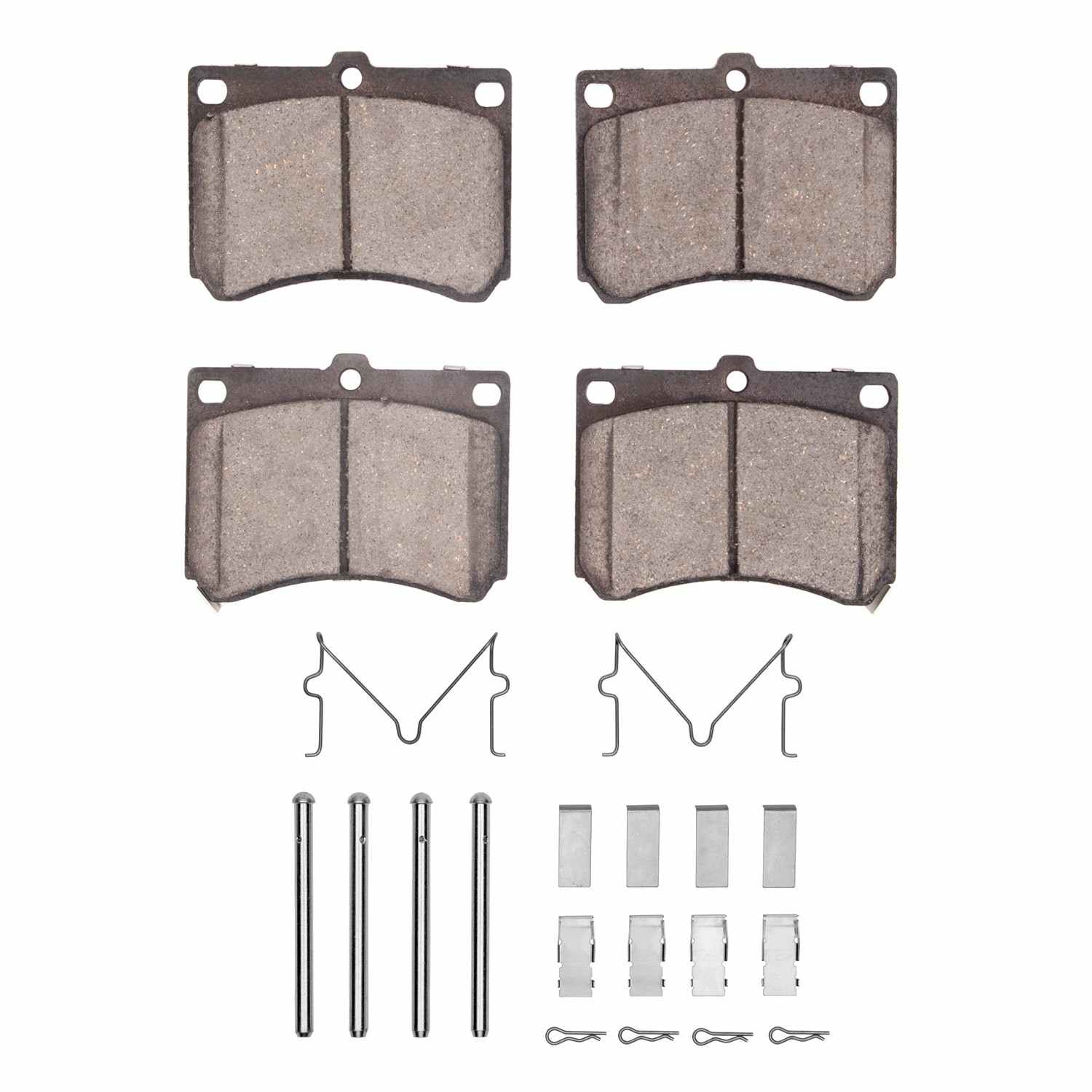 R1 Concepts 90-03 Ford Escort Front Optimum OE Pads & Hardware Kit