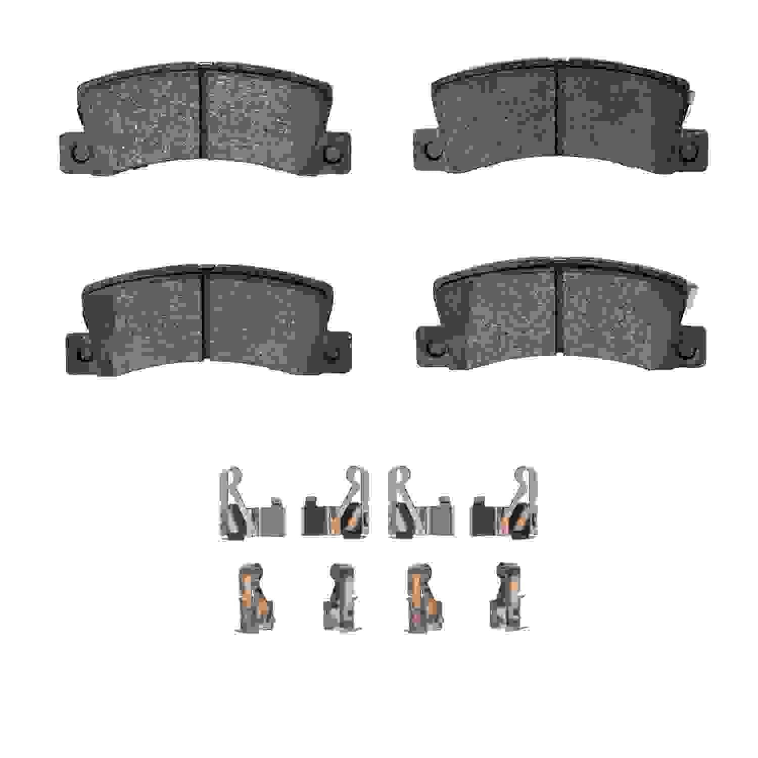 R1 Concepts 90-03 Lexus RX300 Rear Performance Sport Pads & Hardware Kit