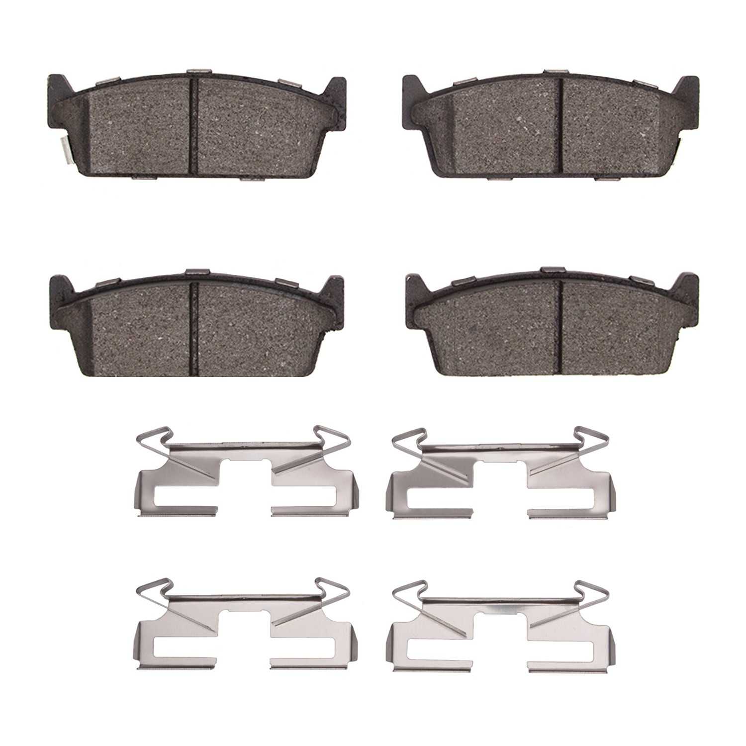 R1 Concepts 90-92 Infiniti M30 Rear Ceramic Brake Pads and Hardware Kit