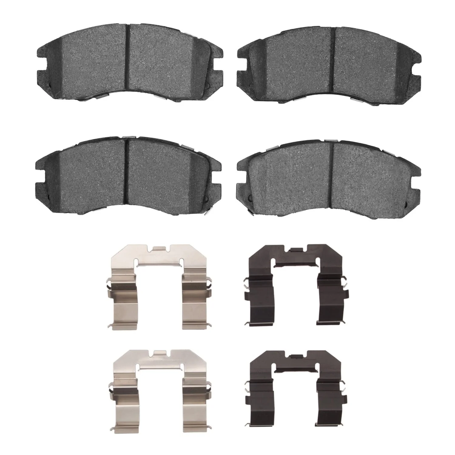 R1 Concepts 90-96 Subaru Impreza Front Semi Met Brake Pads and Hardware Kit