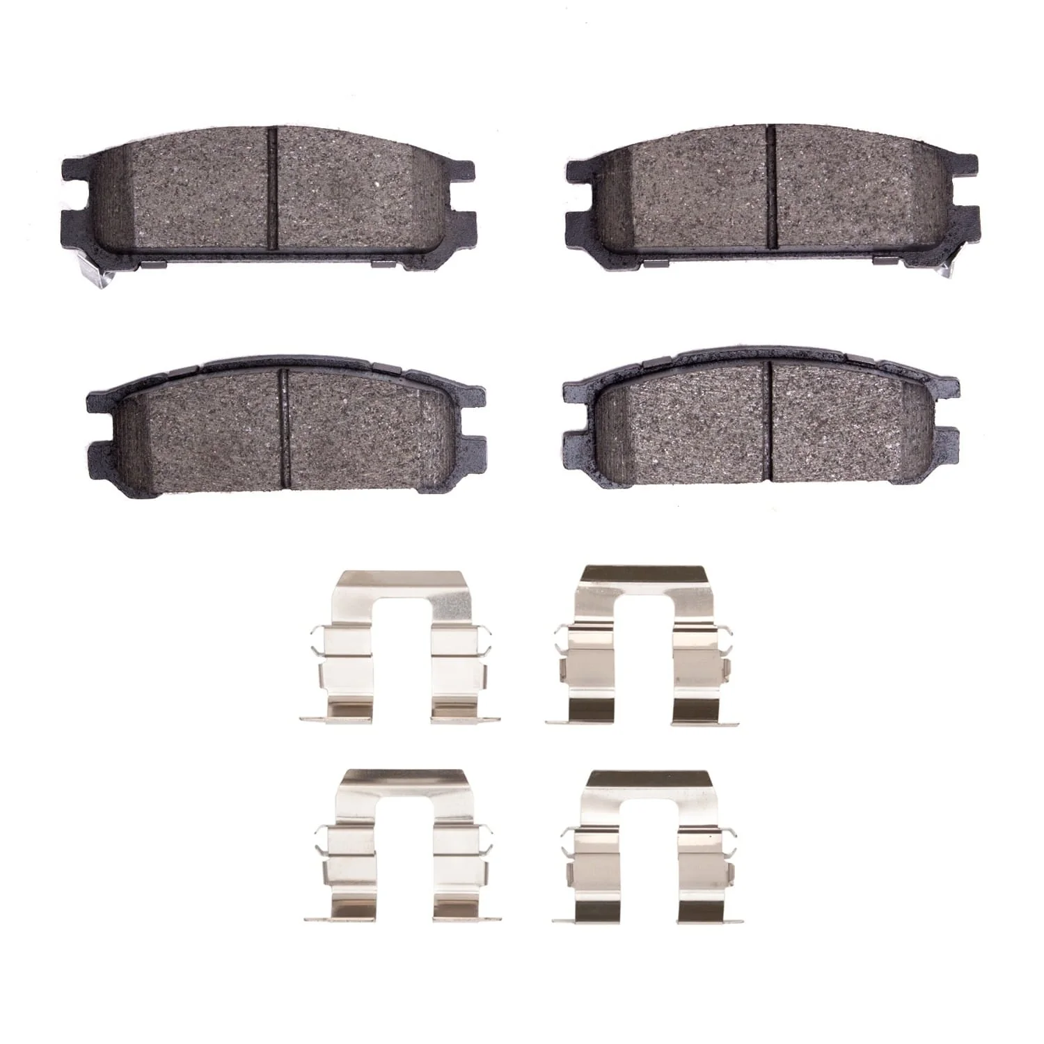 R1 Concepts 90-99 Subaru Impreza Rear Optimum OE Brake Pads & Hardware Kit