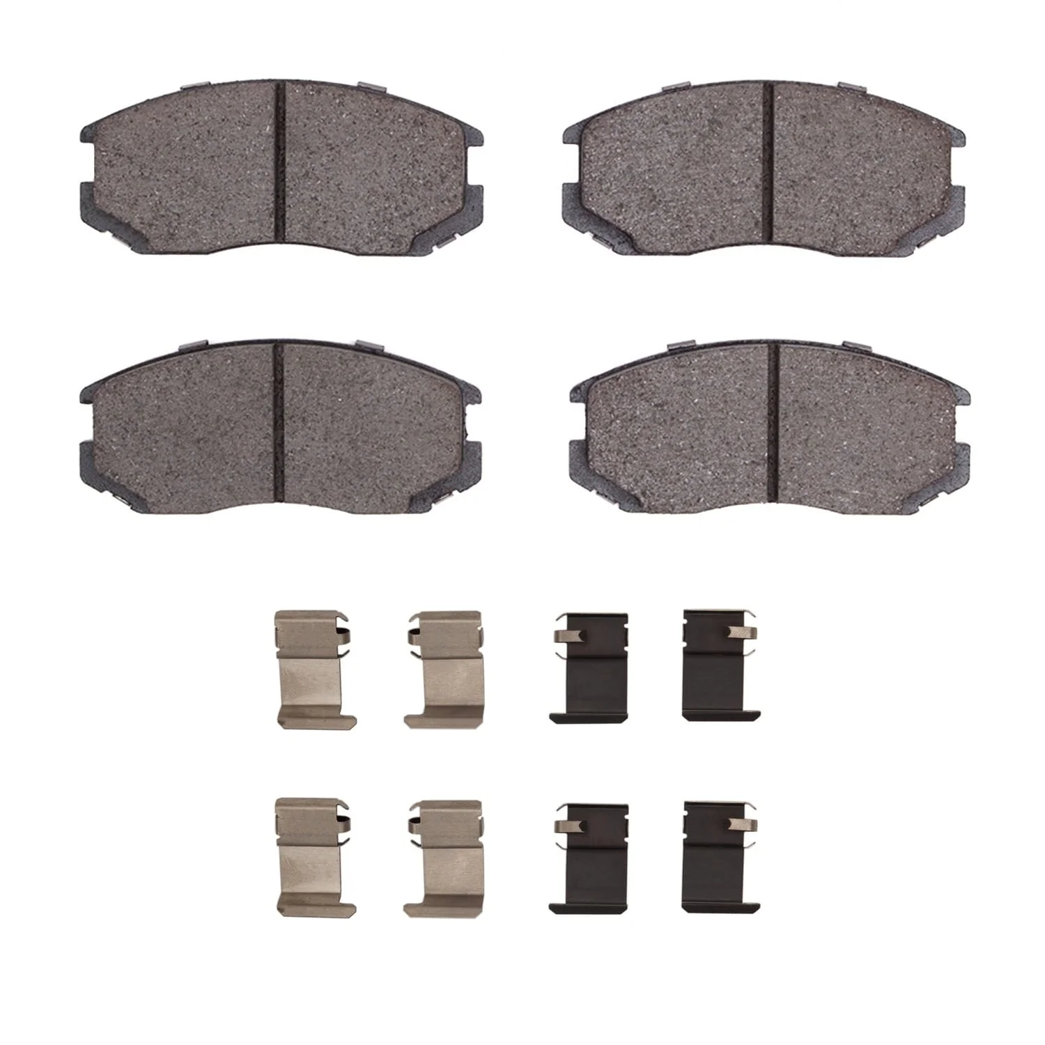 R1 Concepts 91-00 Plymouth Colt Front Semi Met Brake Pads and Hardware Kit