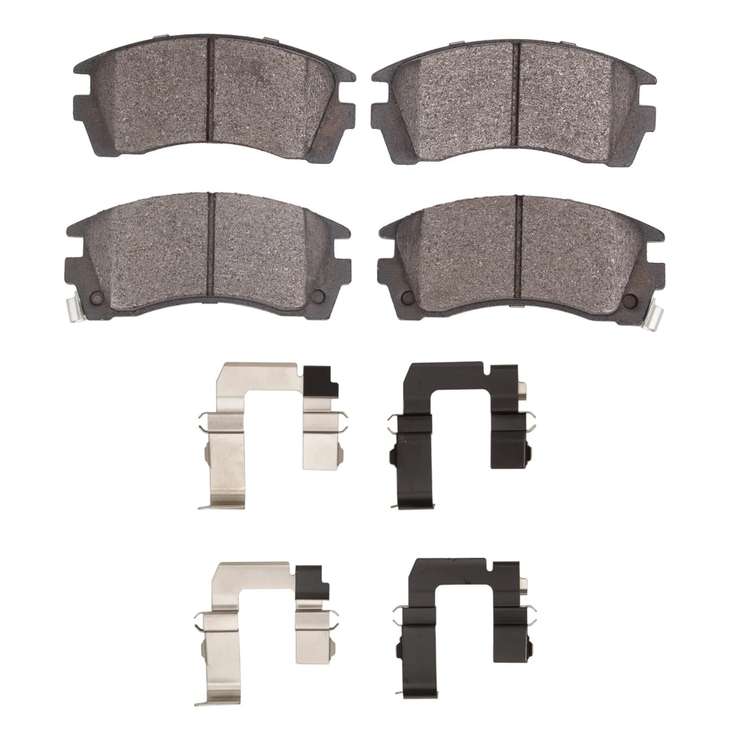 R1 Concepts 91-06 Nissan TSURU (Mexico) Front Semi Met Pads & Hardware Kit