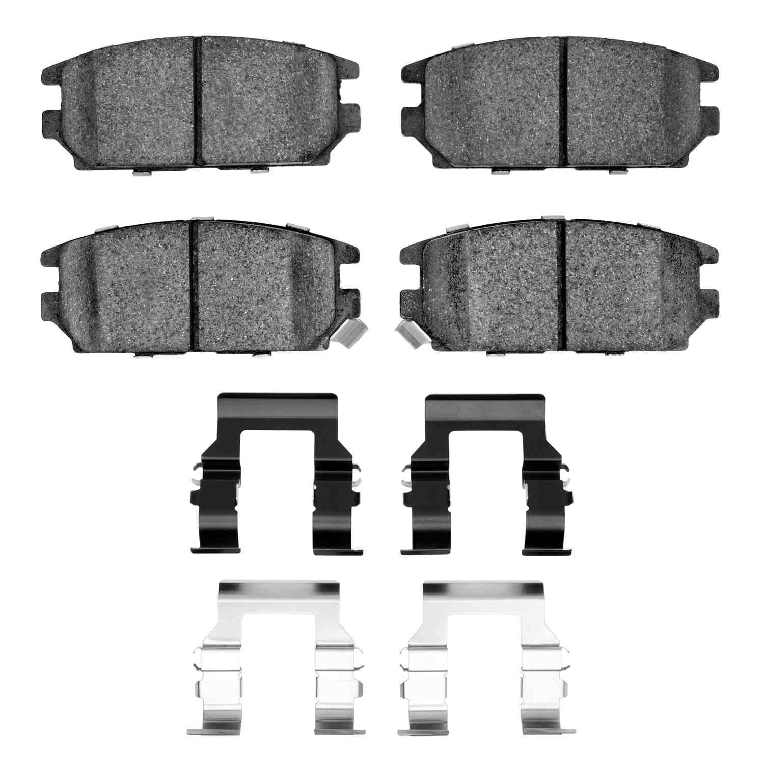R1 Concepts 91-12 Mitsubishi Eclipse Rear Semi Met Brake Pads and Hardware Kit
