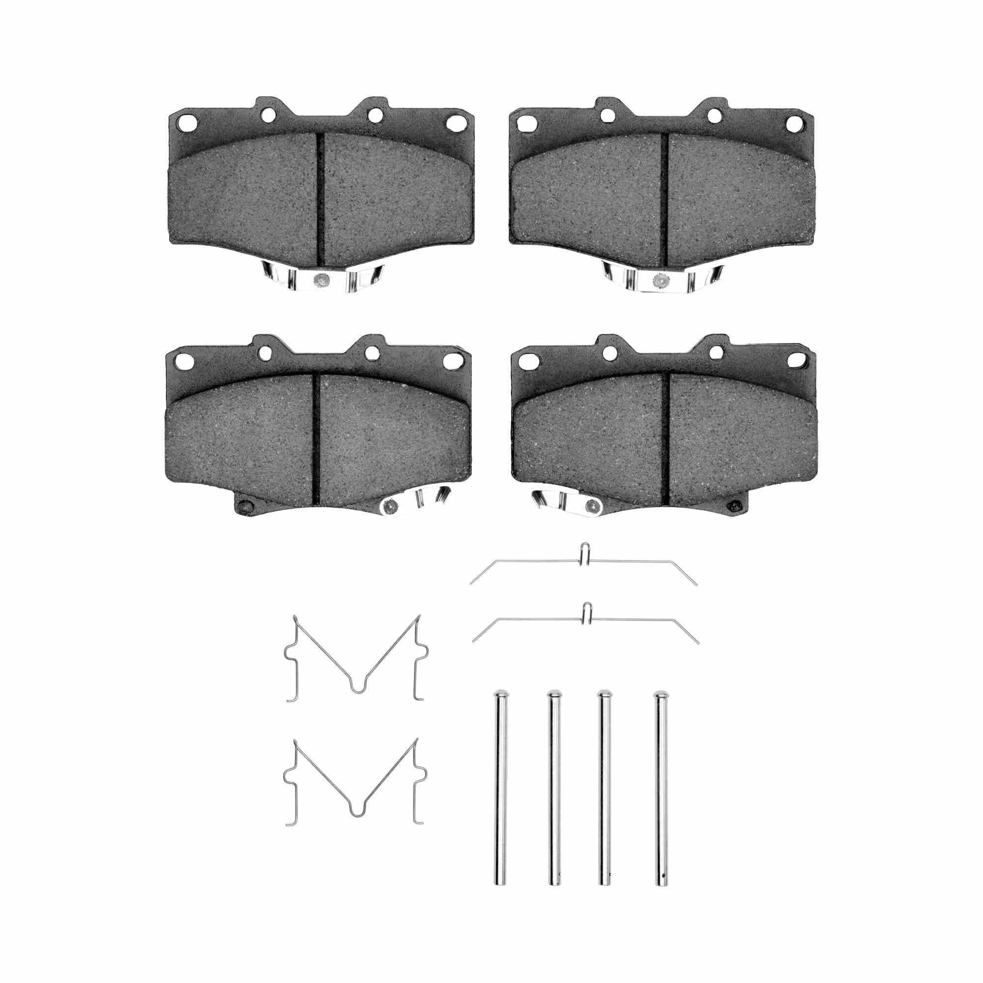 R1 Concepts 91-95 Toyota T100 Front Optimum OE Brake Pads and Hardware Kit