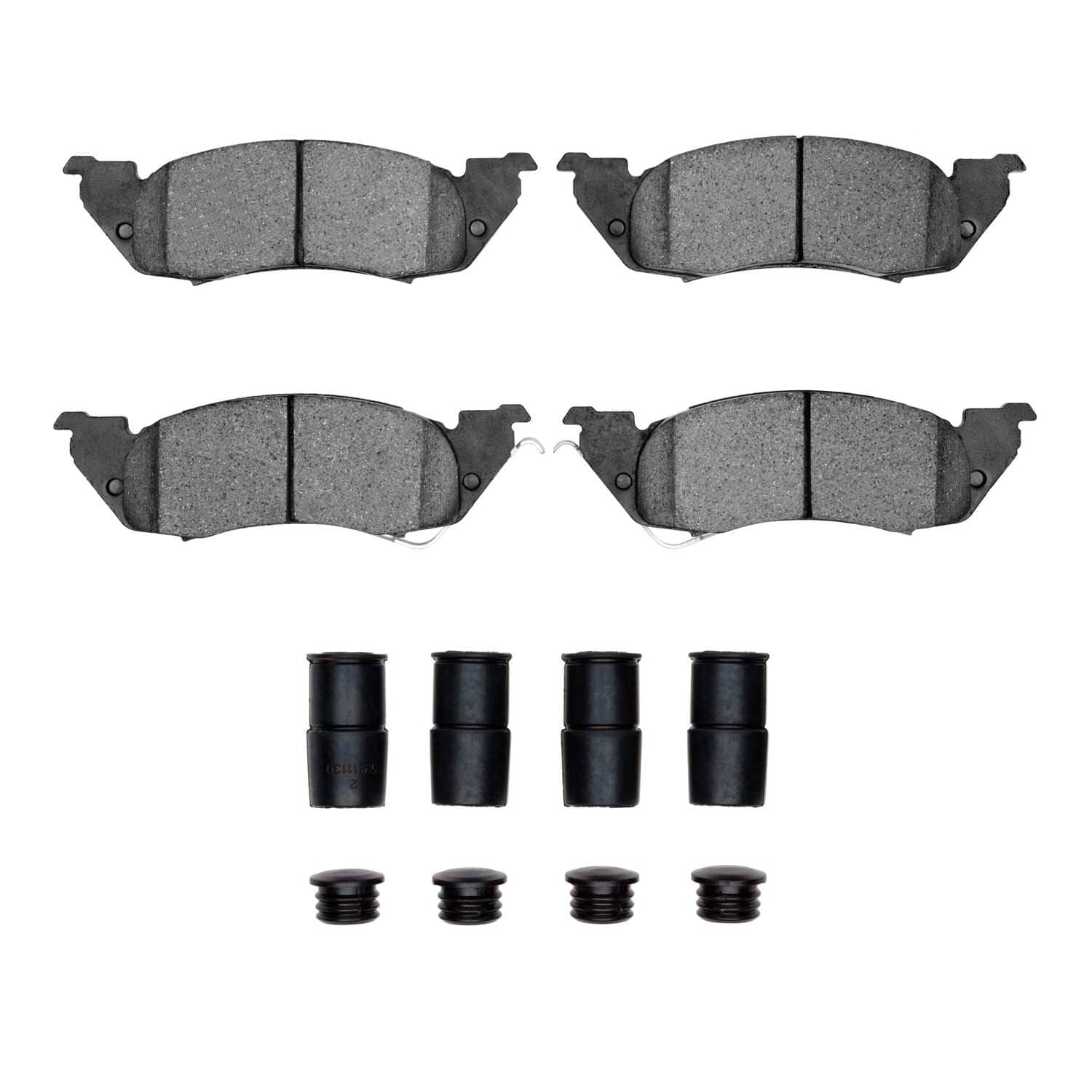 R1 Concepts 91-98 Dodge/Ram Dakota Rwd Front Optimum OE Brake Pads and Hardware Kit