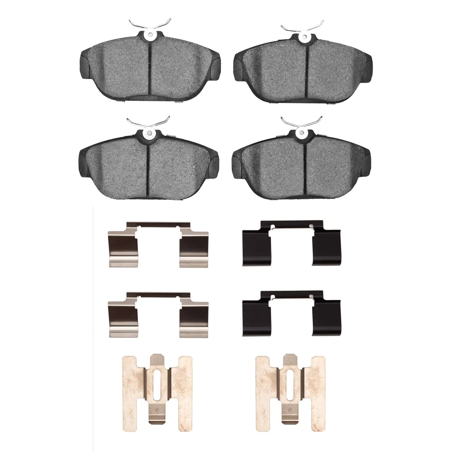 R1 Concepts 91-98 Volvo 960 Front Semi Met Pads & Hardware Kit