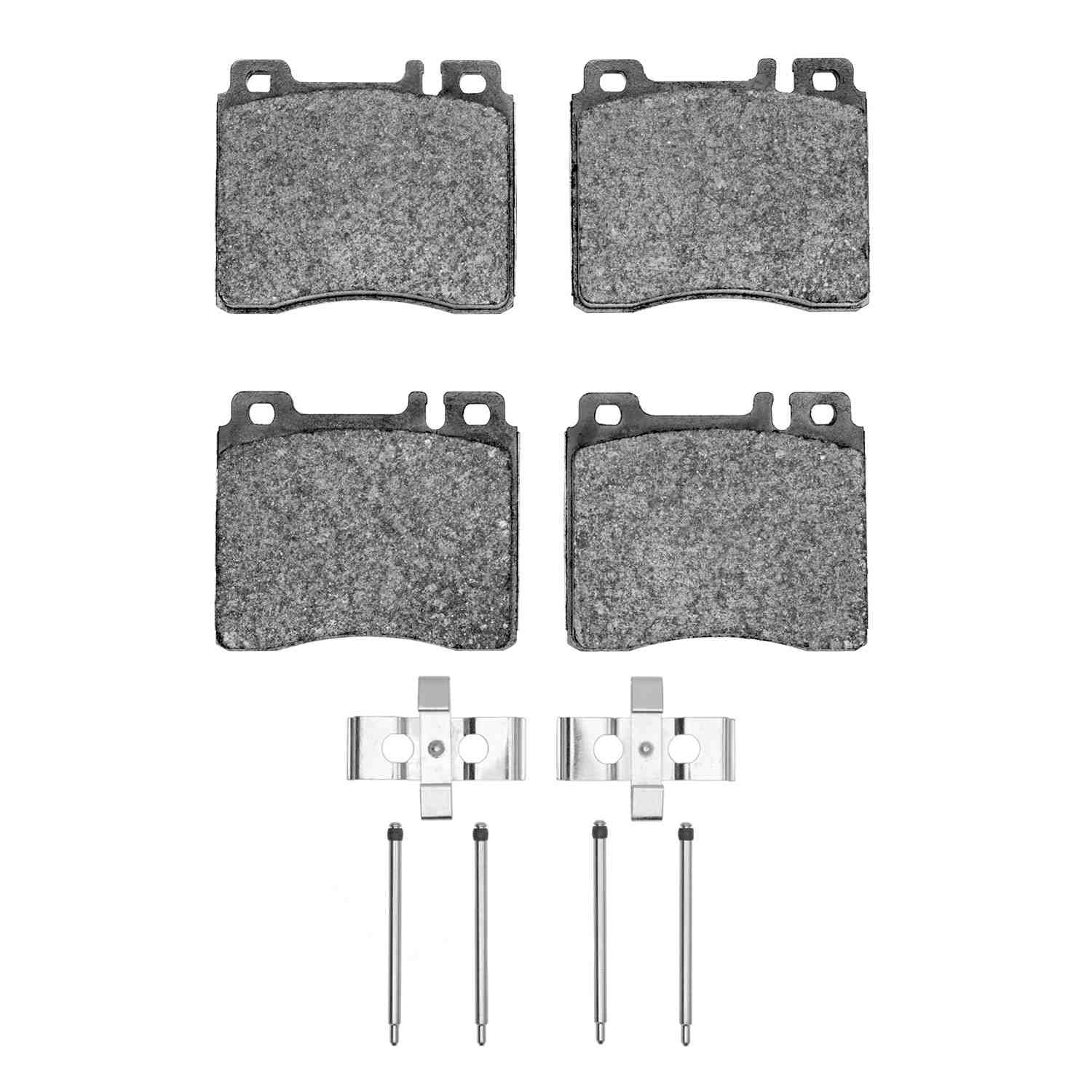 R1 Concepts 91-99 Mercedes-Benz S500 Front Euro Ceramic Pads & Hardware Kit