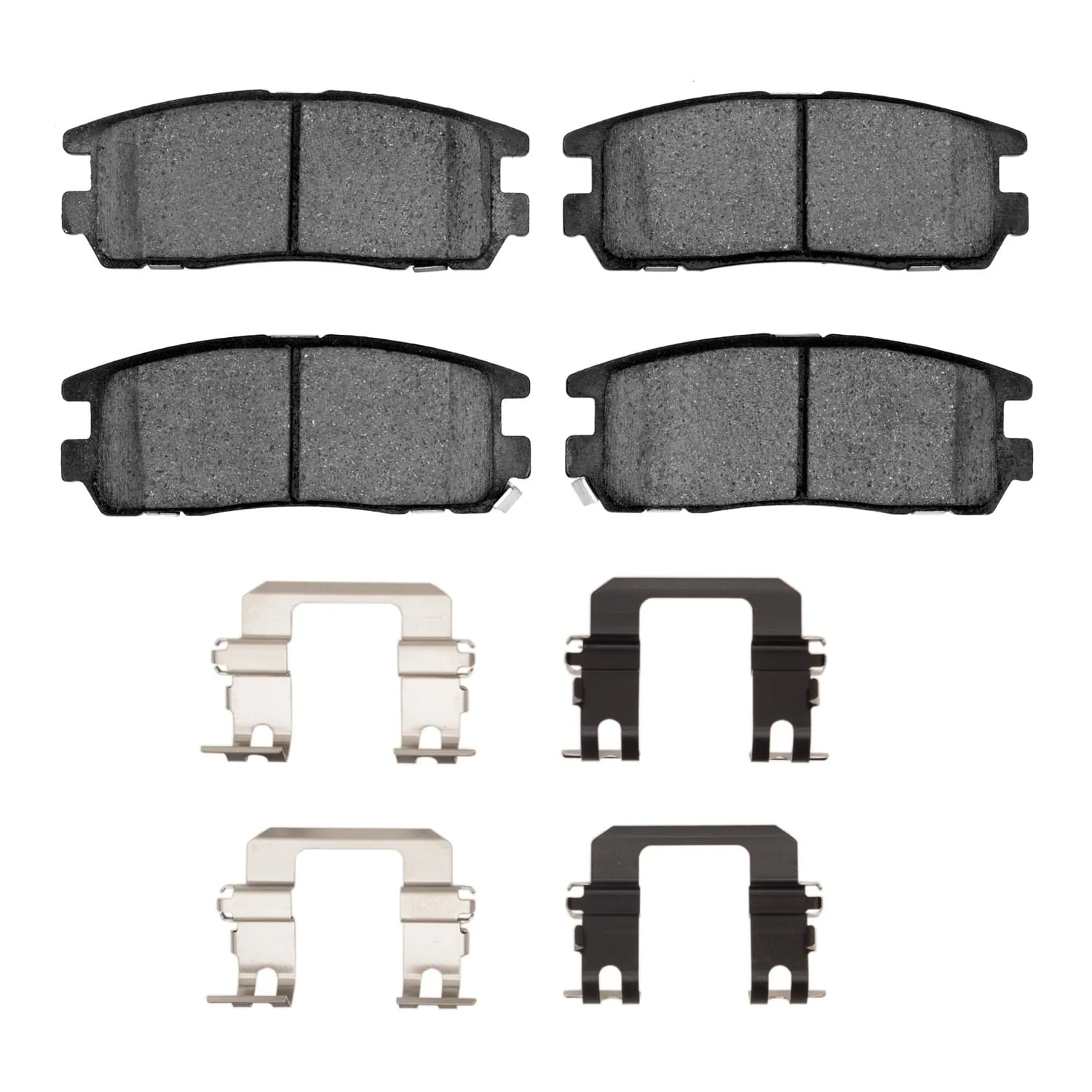 R1 Concepts 92-04 Isuzu Vehicross Rear Semi Met Brake Pads and Hardware Kit