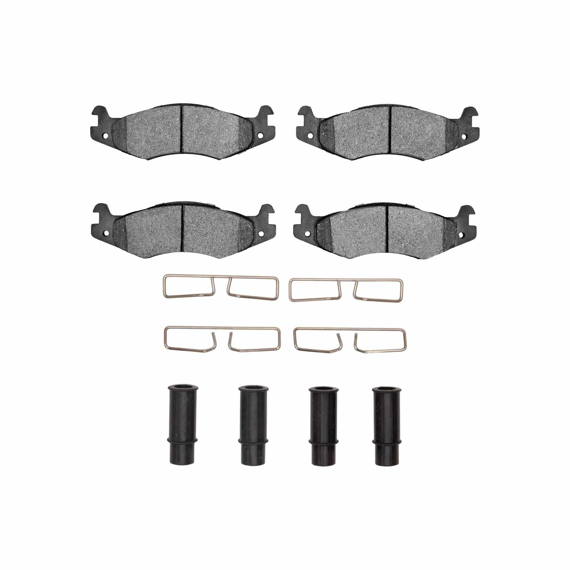 R1 Concepts 92-06 Hummer H1 Front/Rear Ceramic Pads & Hardware Kit - Image 2