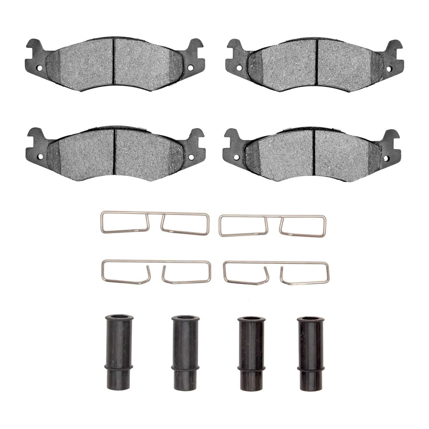 R1 Concepts 92-06 Hummer H1 Rear Performance Sport Brake Pads and Hardware Kit