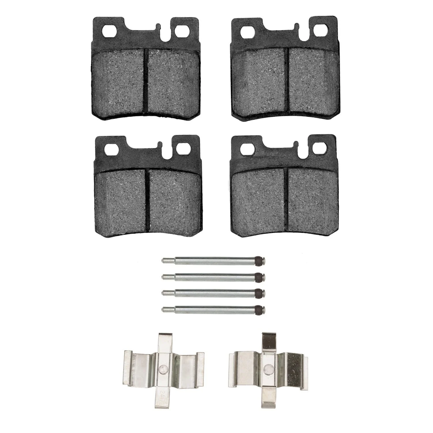 R1 Concepts 92-95 Mercedes-Benz E420 Rear Semi Met Pads & Hardware Kit