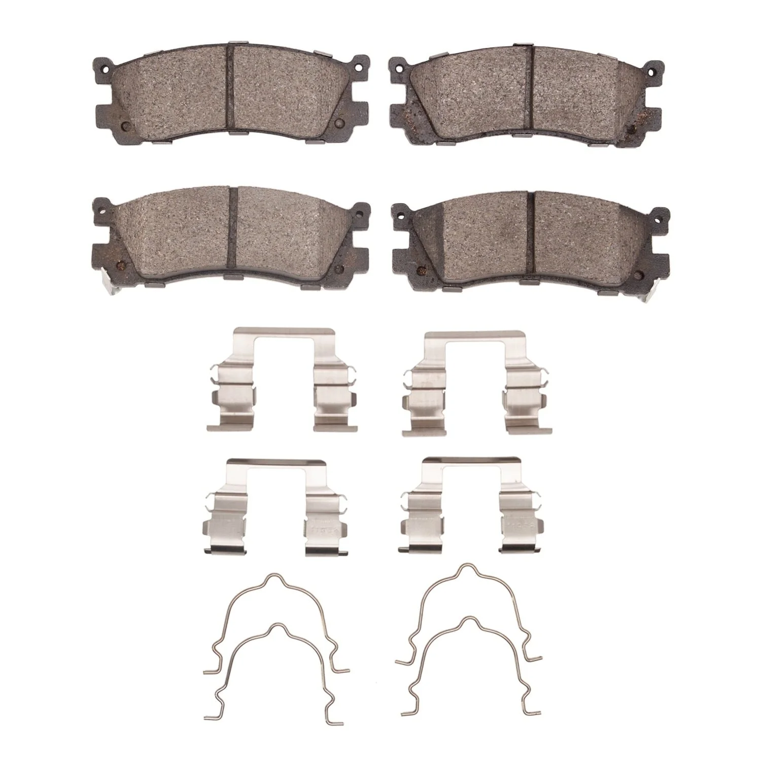 R1 Concepts 92-98 Mazda Mpv Rear Semi Met Brake Pads and Hardware Kit