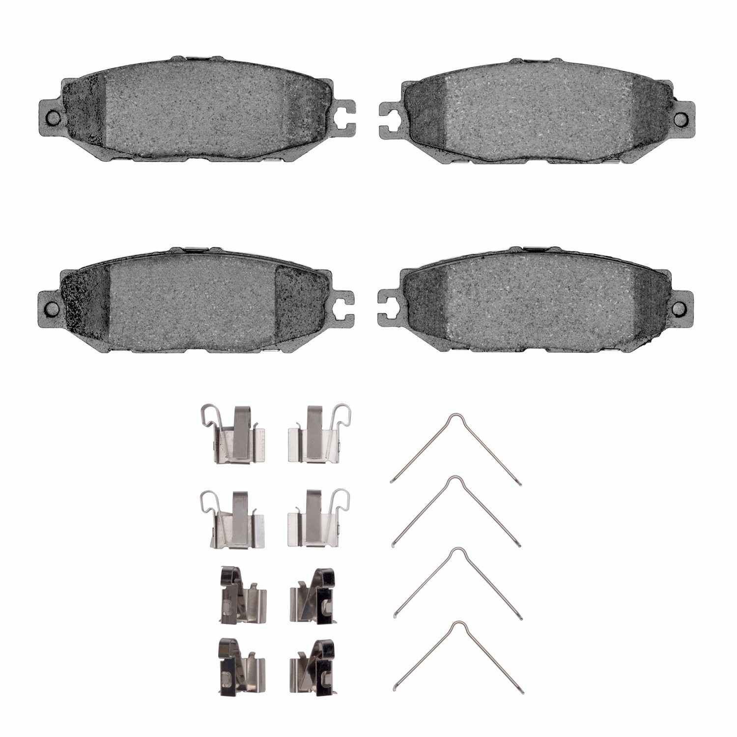 R1 Concepts 93-00 Lexus Ls400 Rear Semi Met Brake Pads and Hardware Kit