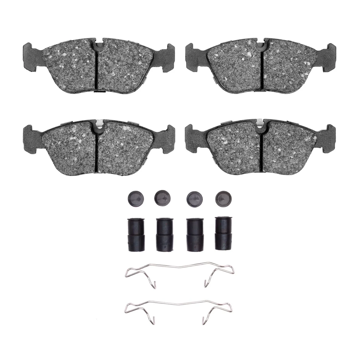 R1 Concepts 93-04 Volvo C70 Front Semi Met Pads & Hardware Kit