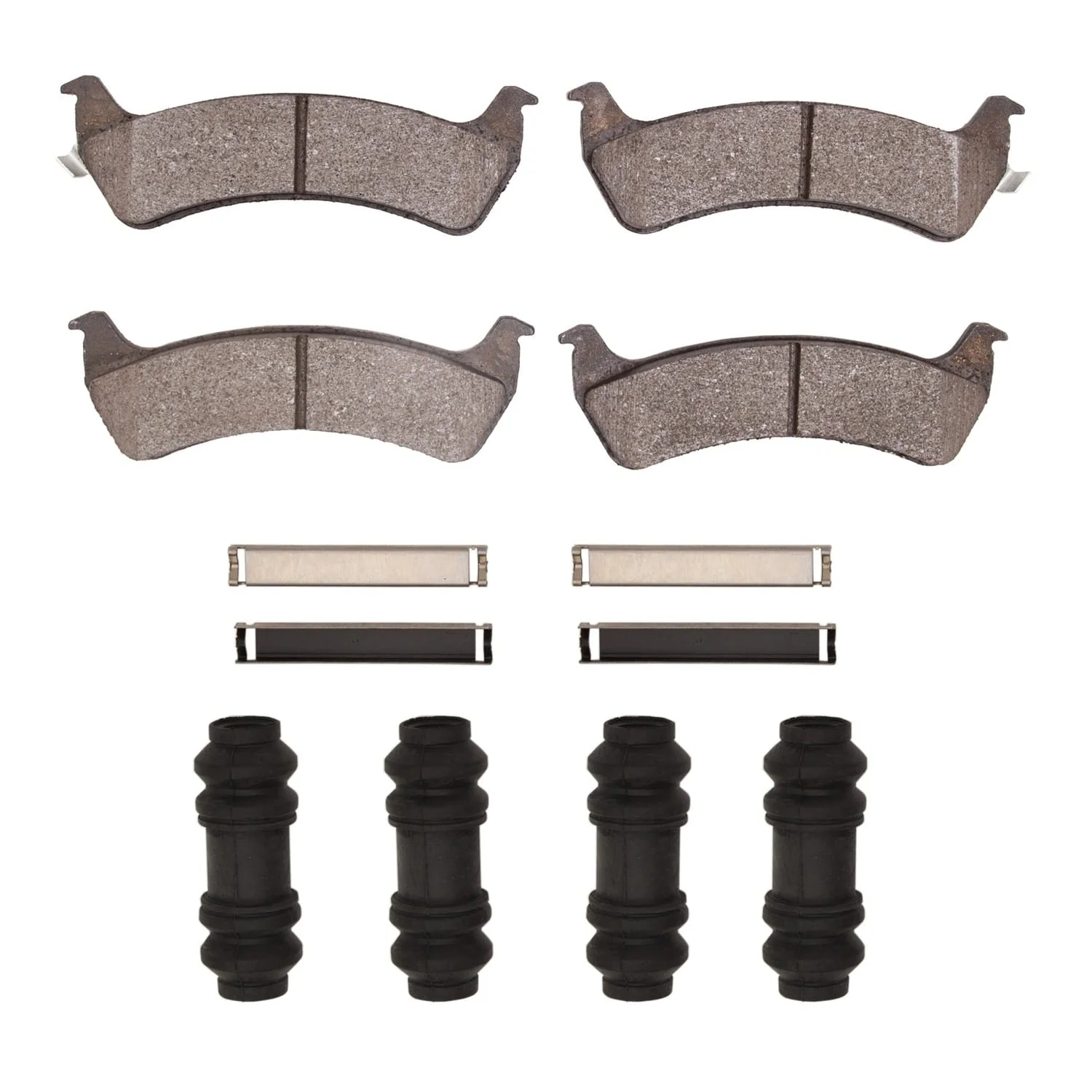 R1 Concepts 93-05 Ford Explorer Sport Trac Rear Semi Met Pads & Hardware Kit