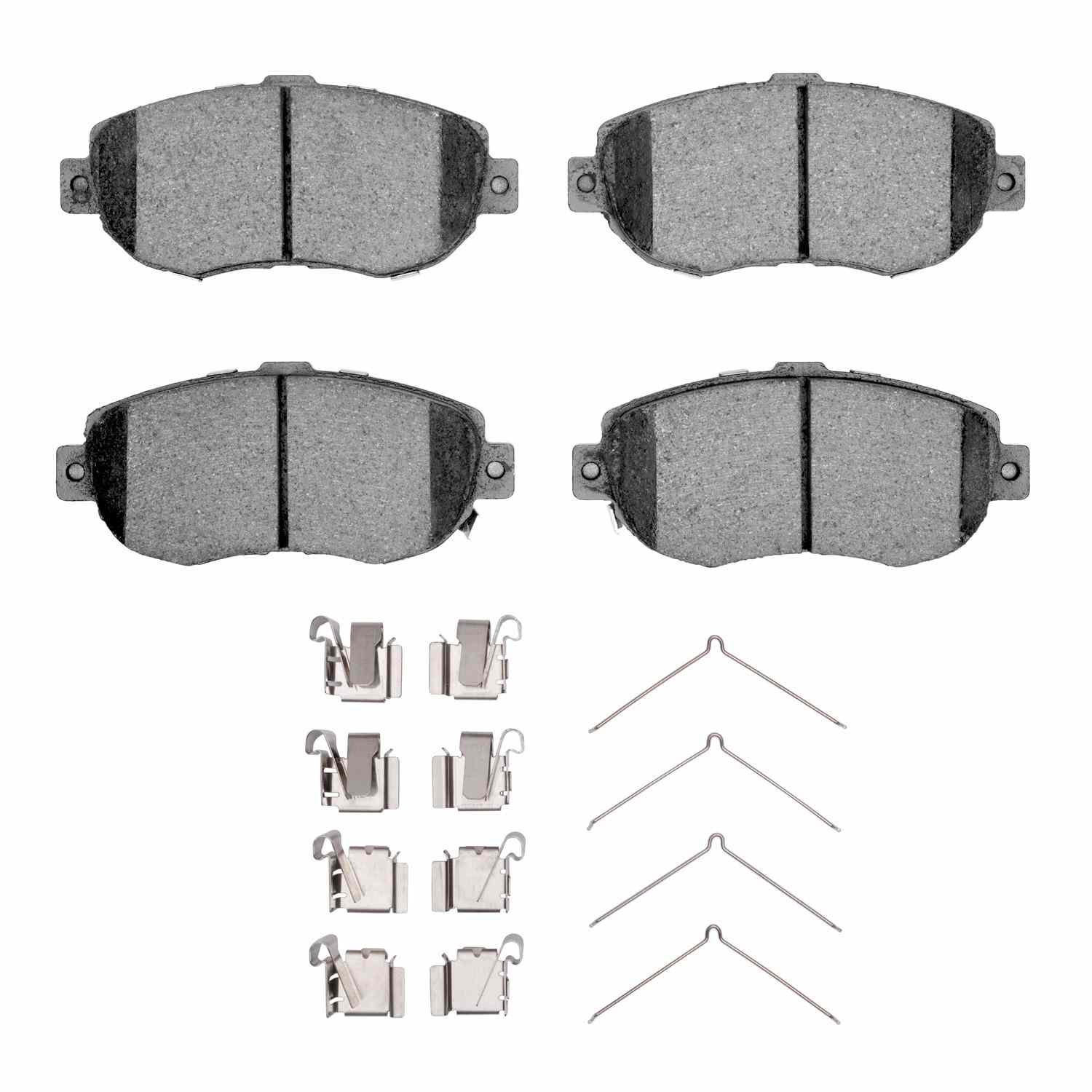 R1 Concepts 93-10 Toyota Supra Front Semi Met Brake Pads and Hardware Kit