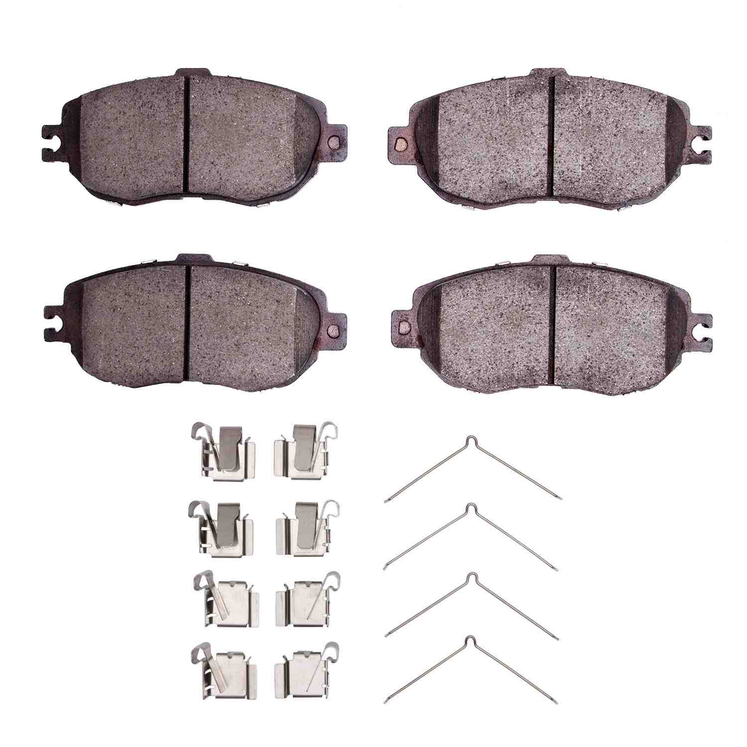 R1 Concepts 93-94 Lexus Ls400 Front Semi Met Brake Pads and Hardware Kit