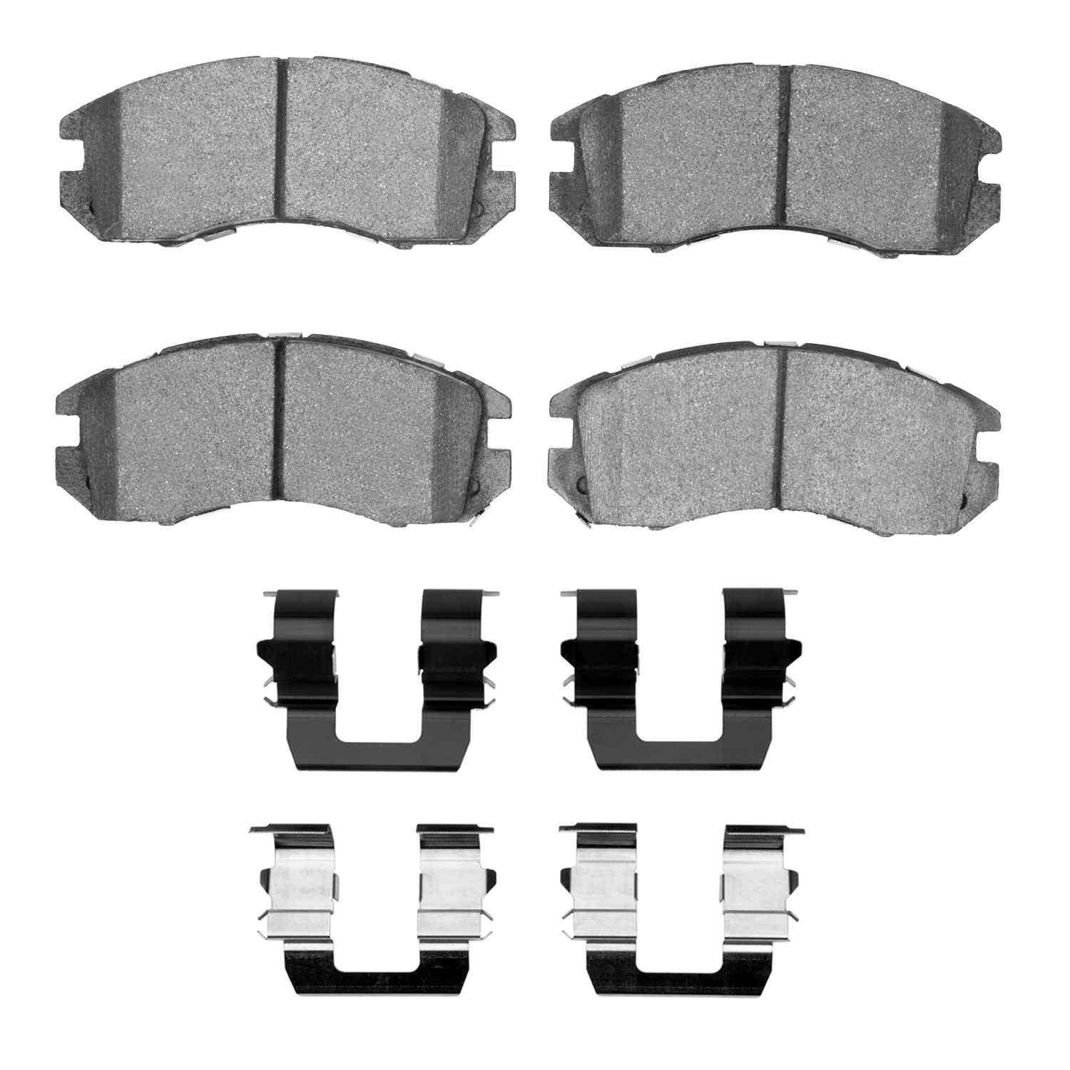 R1 Concepts 93-96 Subaru Impreza Front Semi Met Brake Pads and Hardware Kit