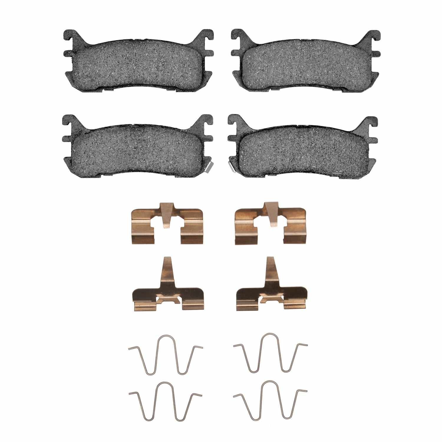 R1 Concepts 94-03 Ford Escort Rear Performance Sport Pads & Hardware Kit