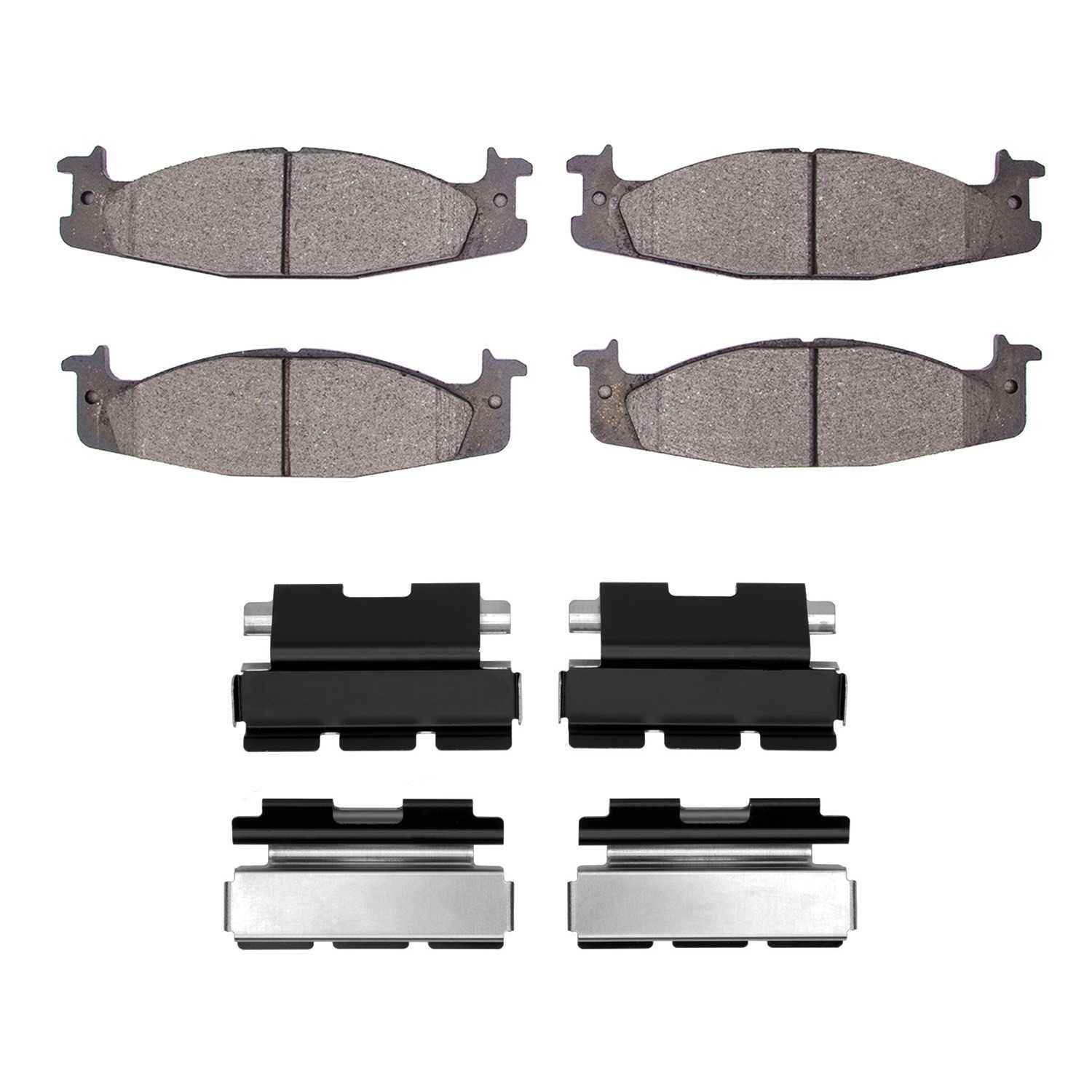 R1 Concepts 94-03 Ford F-150 4WD Front Performance Off-Road/Tow Brake Pads & Hardware Kit