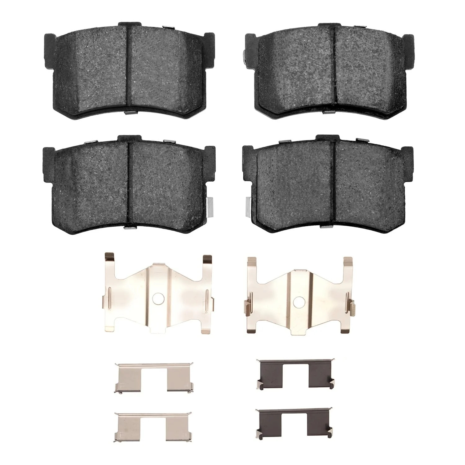 R1 Concepts 94-98 Hyundai Sonata Rear Semi Met Brake Pads and Hardware Kit