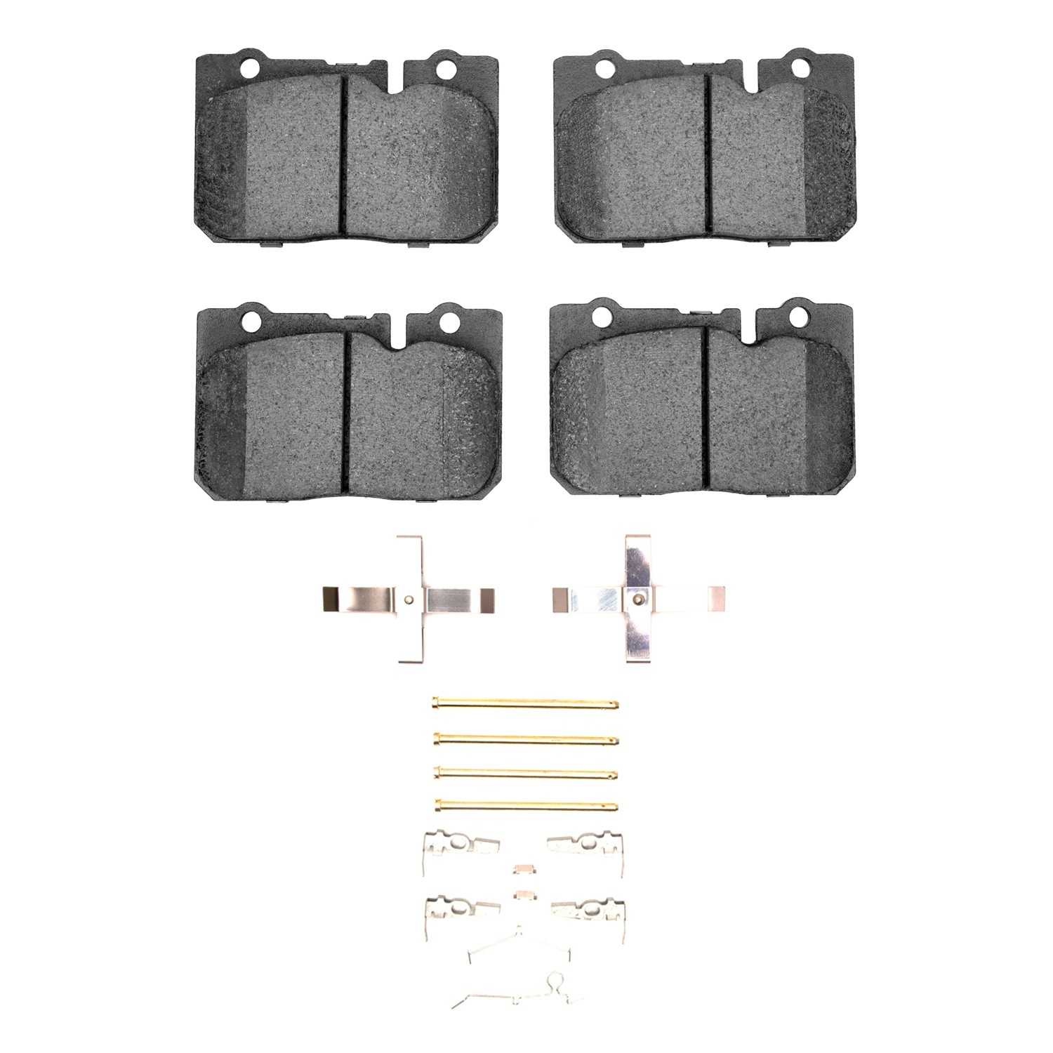 R1 Concepts 95-00 Lexus Ls400 Front Semi Met Brake Pads and Hardware Kit