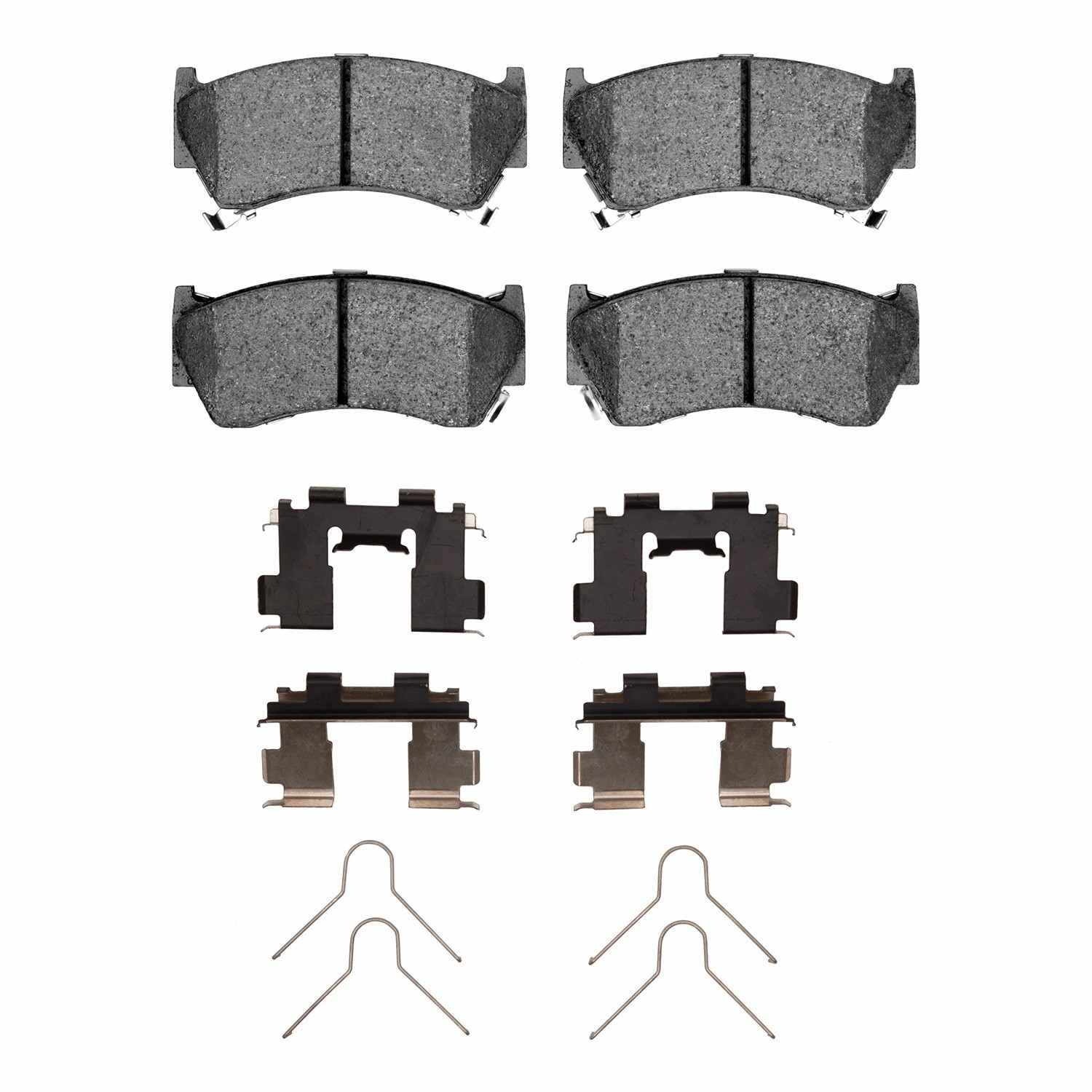R1 Concepts 95-00 Nissan Sentra Front Optimum OE Pads & Hardware Kit