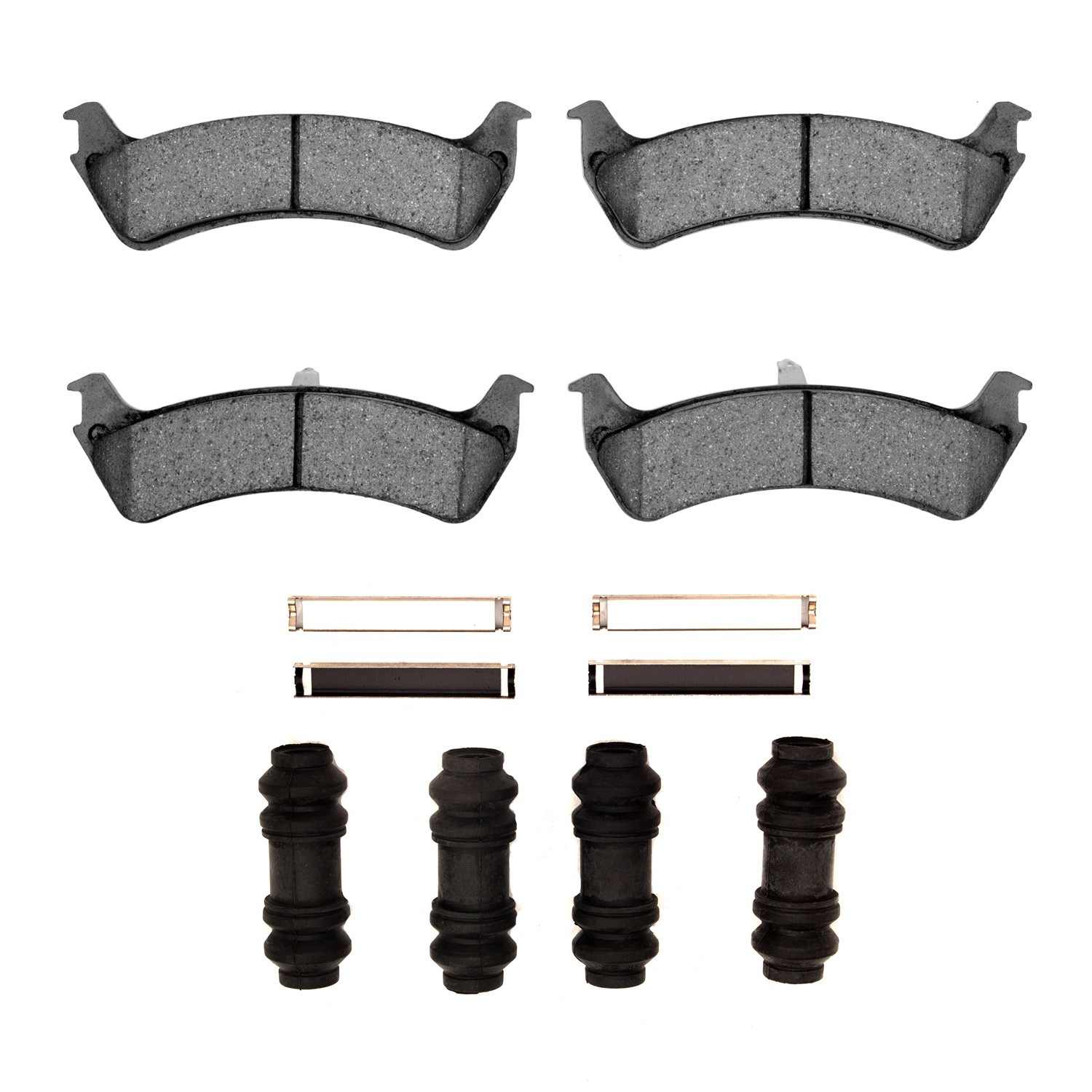 R1 Concepts 95-02 Ford Explorer Sport Rear Semi Met Pads & Hardware Kit
