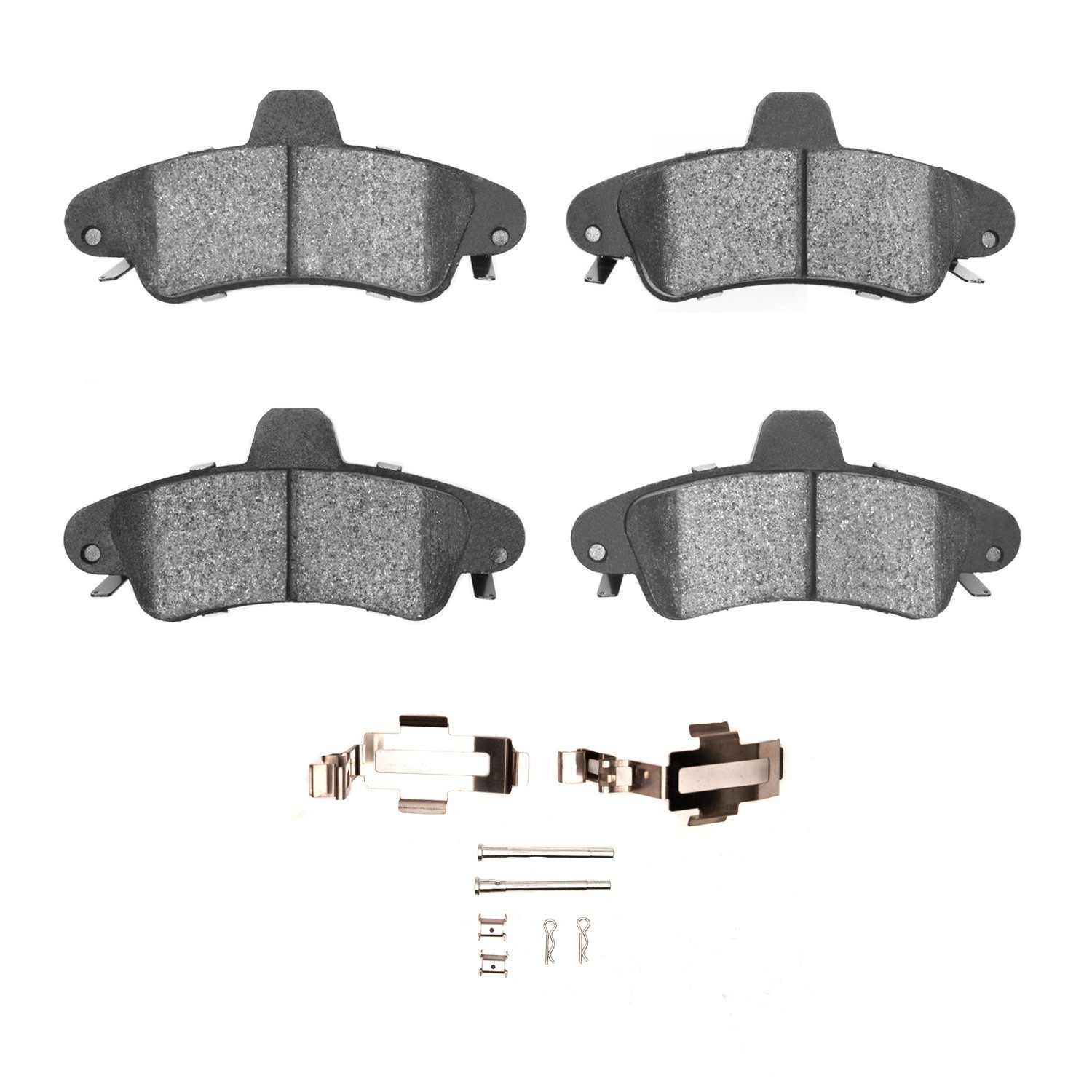 R1 Concepts 95-04 Mercury Mystique Rear Ceramic Brake Pads and Hardware Kit