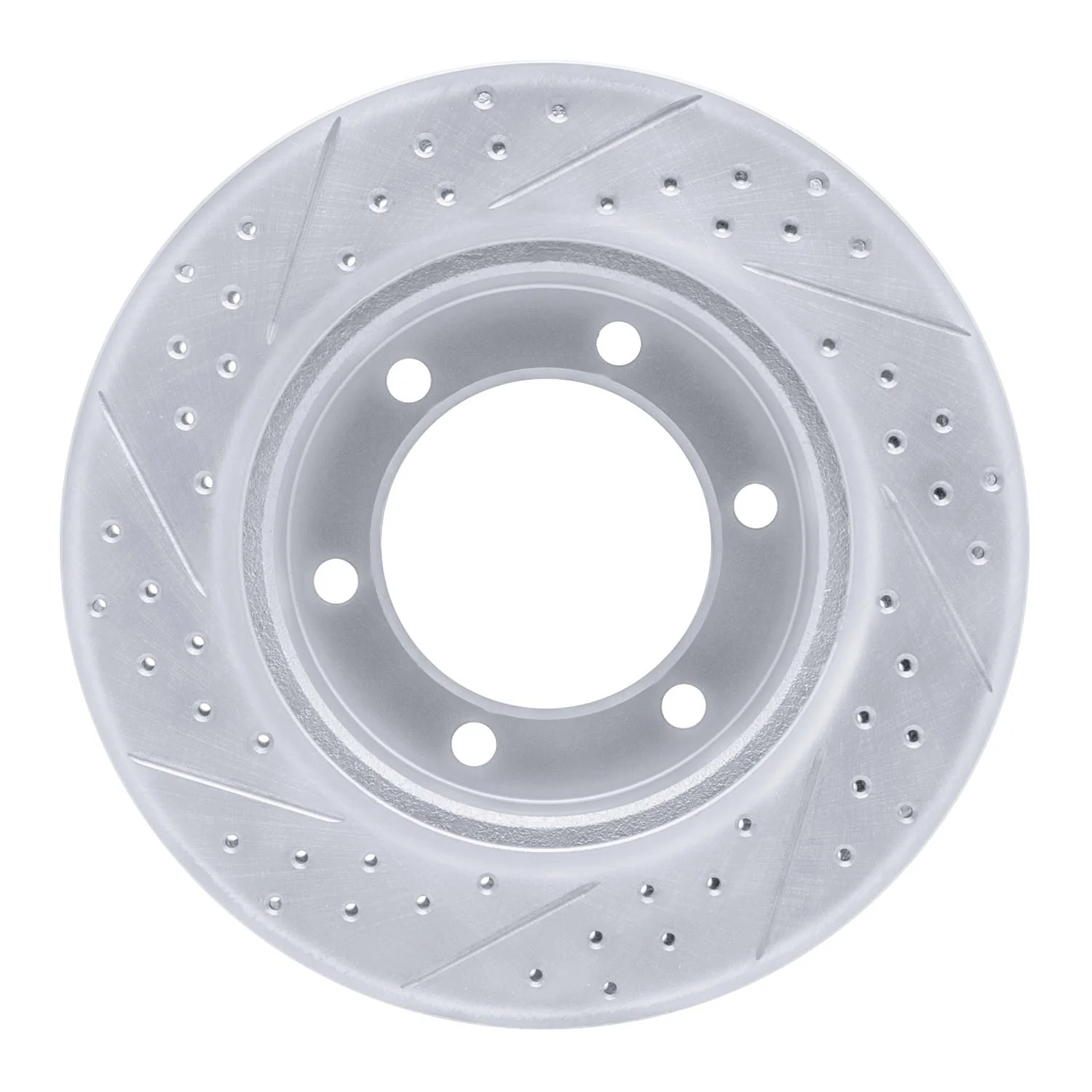 R1 Concepts 95-04 Toyota 4Runner Front Right Drilled & Slotted Geo-Carbon Rotor - Image 2