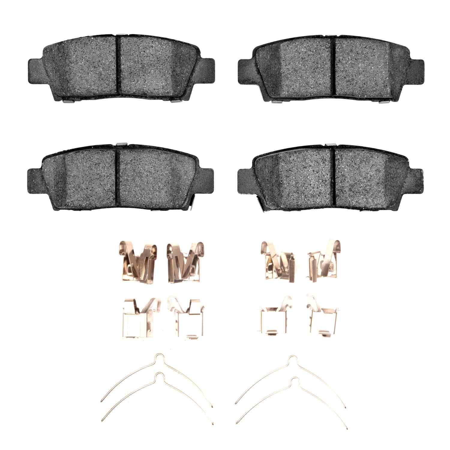R1 Concepts 95-99 Toyota Avalon Rear Optimum OE Pads & Hardware Kit