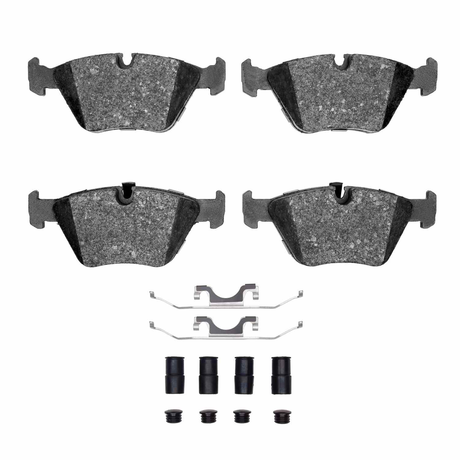 R1 Concepts 96-03 BMW 525I (USA/Canada) Front Euro Ceramic Pads & Hardware Kit