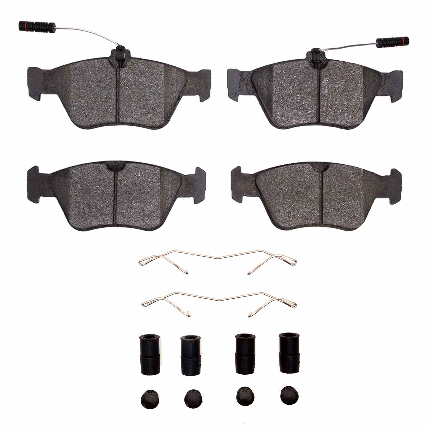 R1 Concepts 96-04 Mercedes-Benz SLK230 Front Euro Ceramic Pads & Hardware Kit