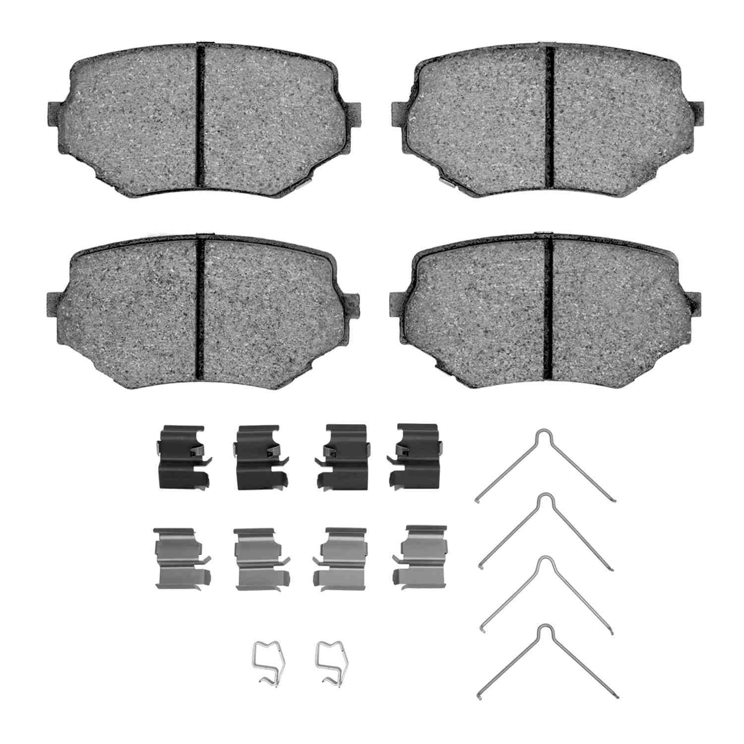 R1 Concepts 96-08 Chevrolet Tracker Front Optimum OE Pads & Hardware Kit