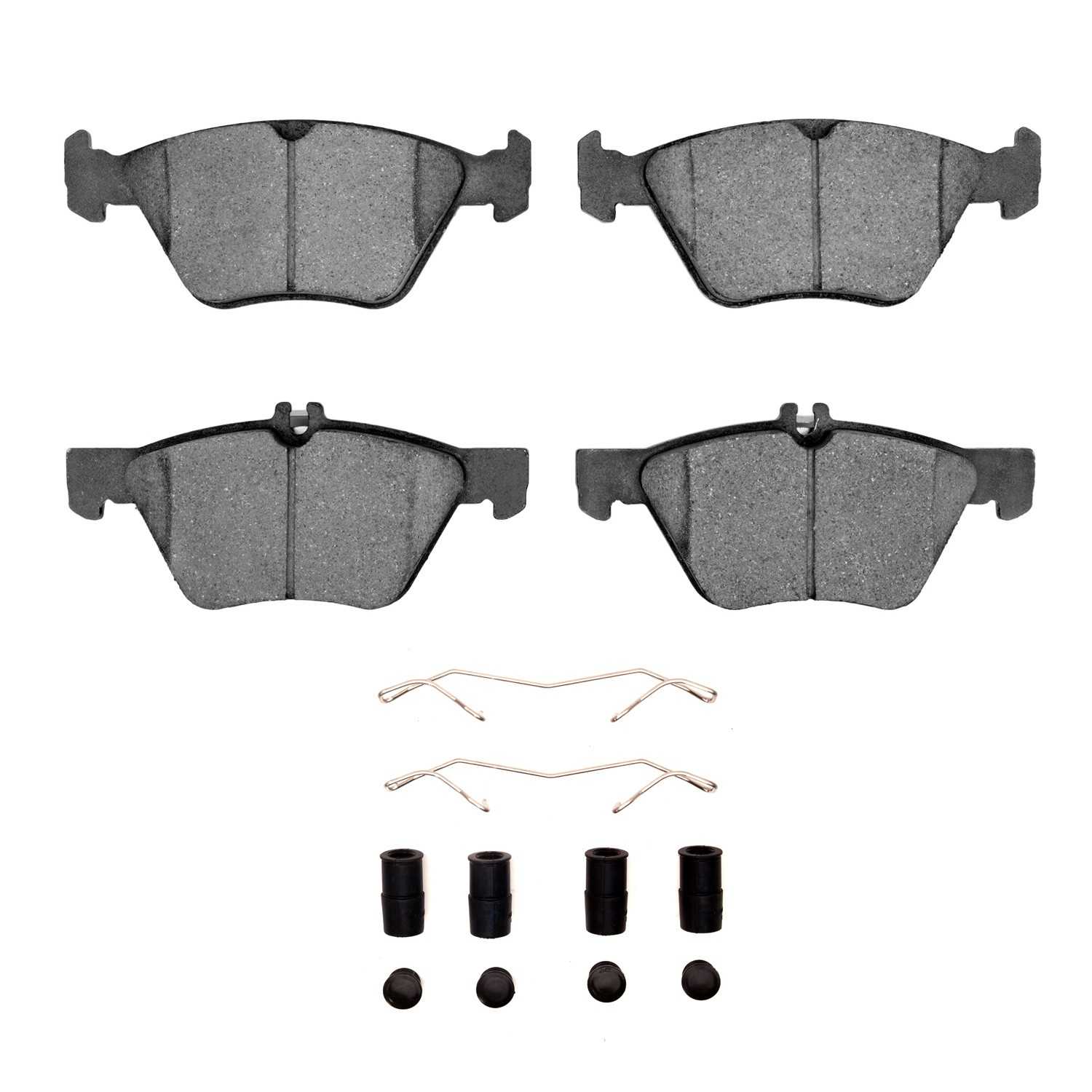 R1 Concepts 96-08 Chrysler Crossfire Front Euro Ceramic Pads & Hardware Kit